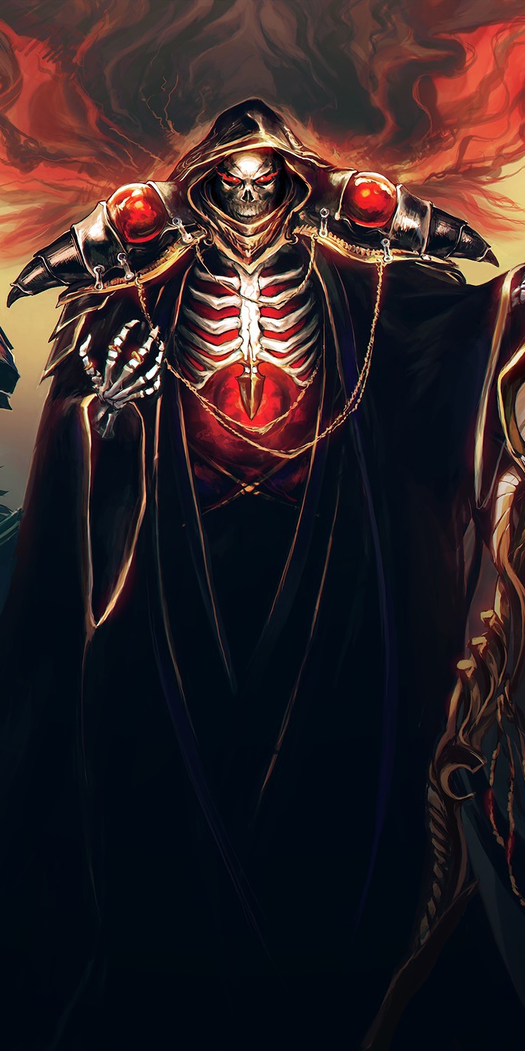 Download mobile wallpaper Anime, Overlord, Ainz Ooal Gown for free.