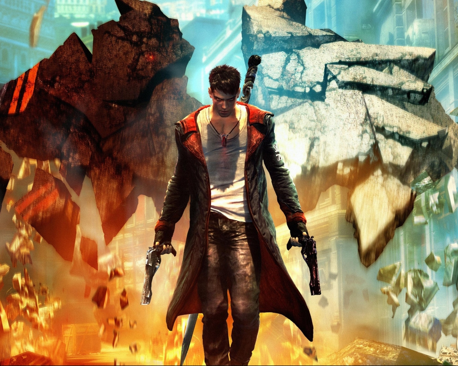 Descarga gratuita de fondo de pantalla para móvil de Devil May Cry, Videojuego, Dmc: Devil May Cry.