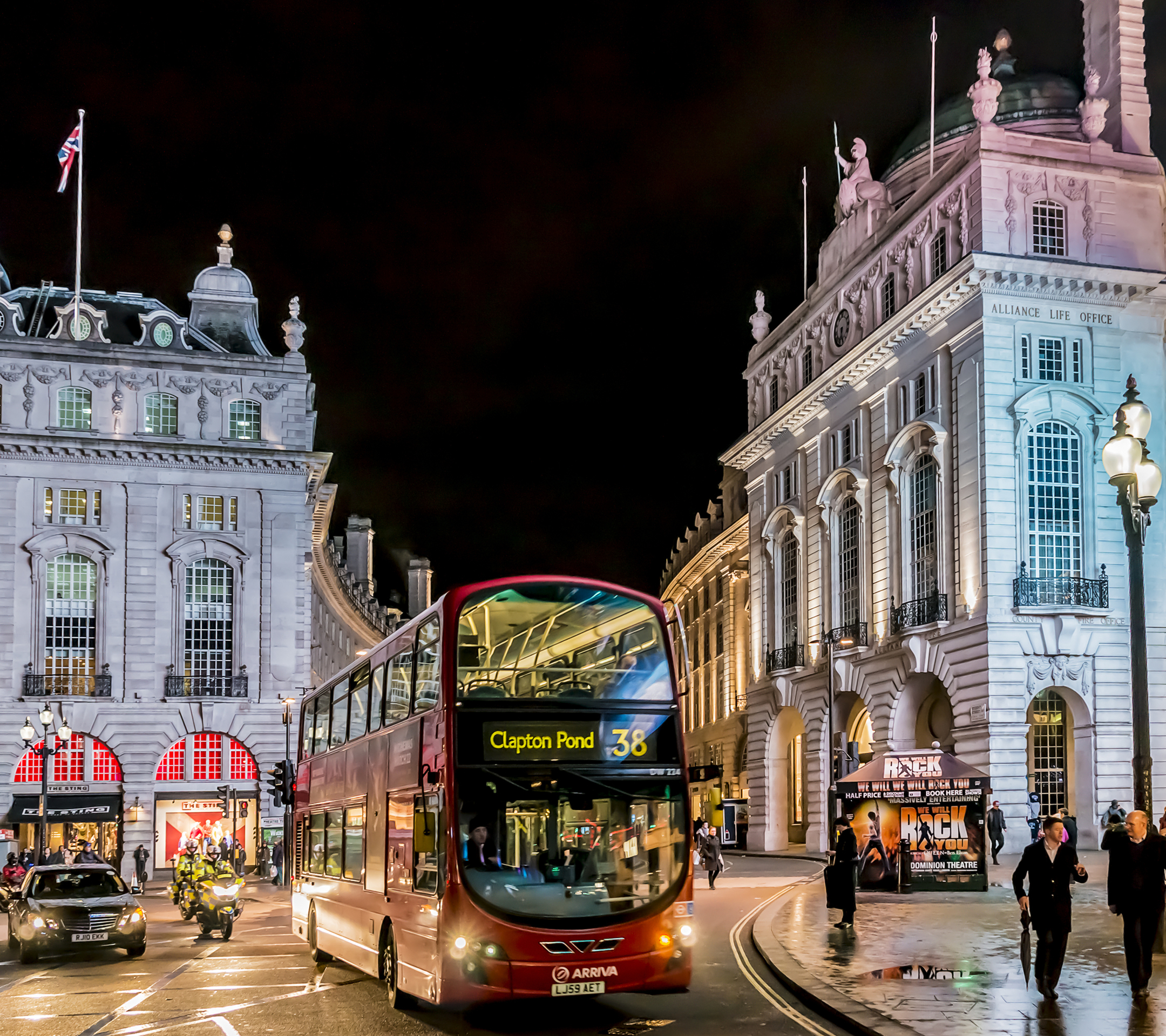 Free download wallpaper Cities, Architecture, London, City, Building, Street, Bus, England, Man Made on your PC desktop