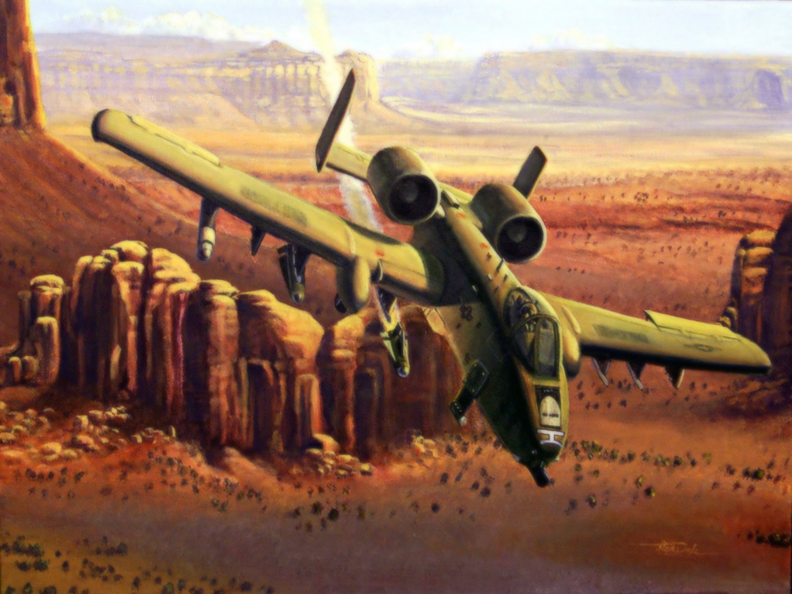 Скачать картинку Fairchild Republic A 10 Thunderbolt Ii, Военные, Реактивные Истребители в телефон бесплатно.