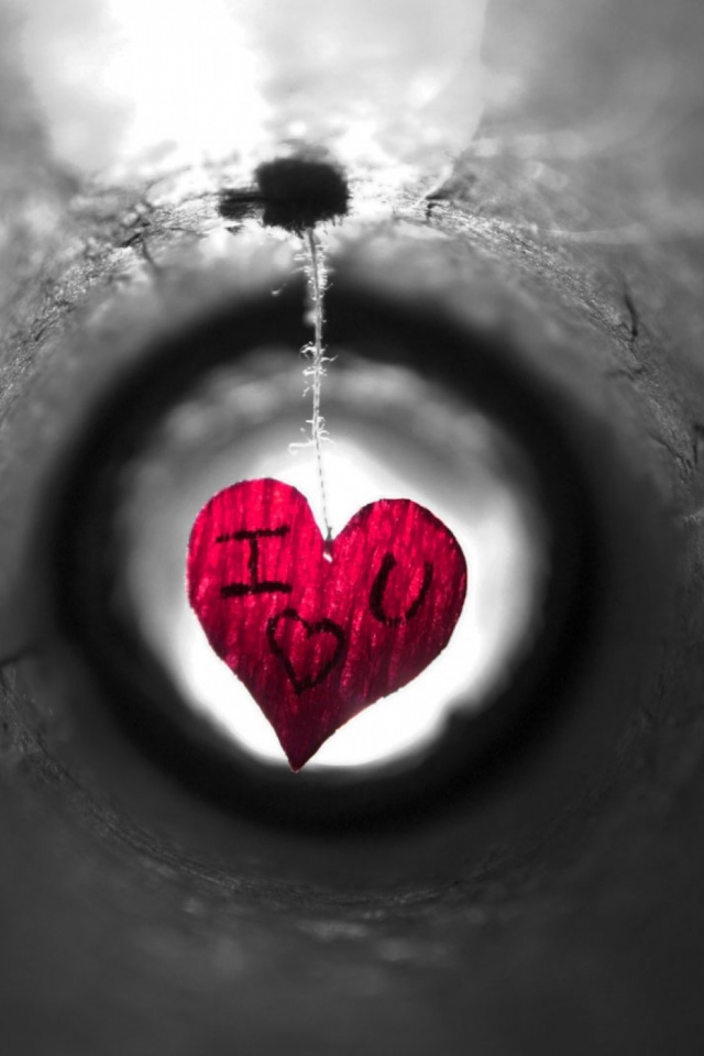 Download mobile wallpaper Valentine's Day, Love, Holiday, Heart, Black & White for free.