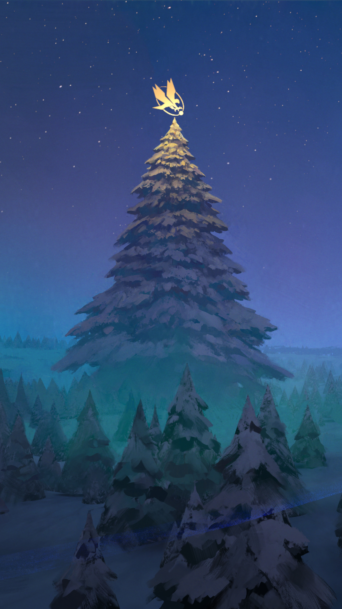 Download mobile wallpaper Tree, Christmas, Holiday for free.