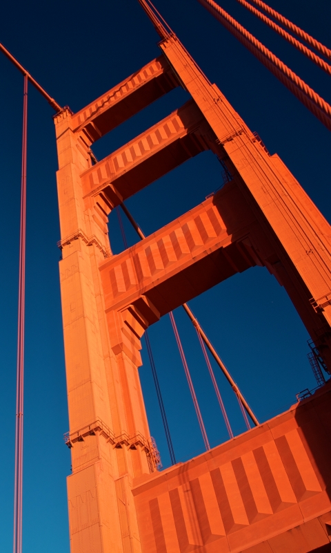 Download mobile wallpaper Bridges, Golden Gate, Man Made for free.