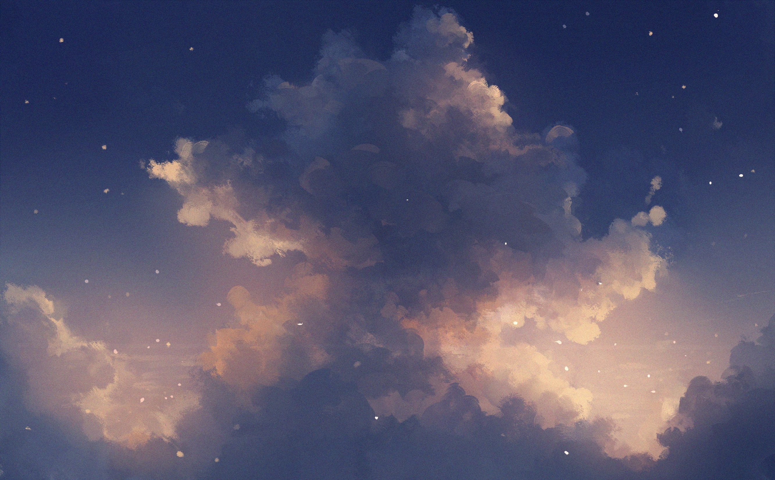 Free download wallpaper Anime, Sky on your PC desktop