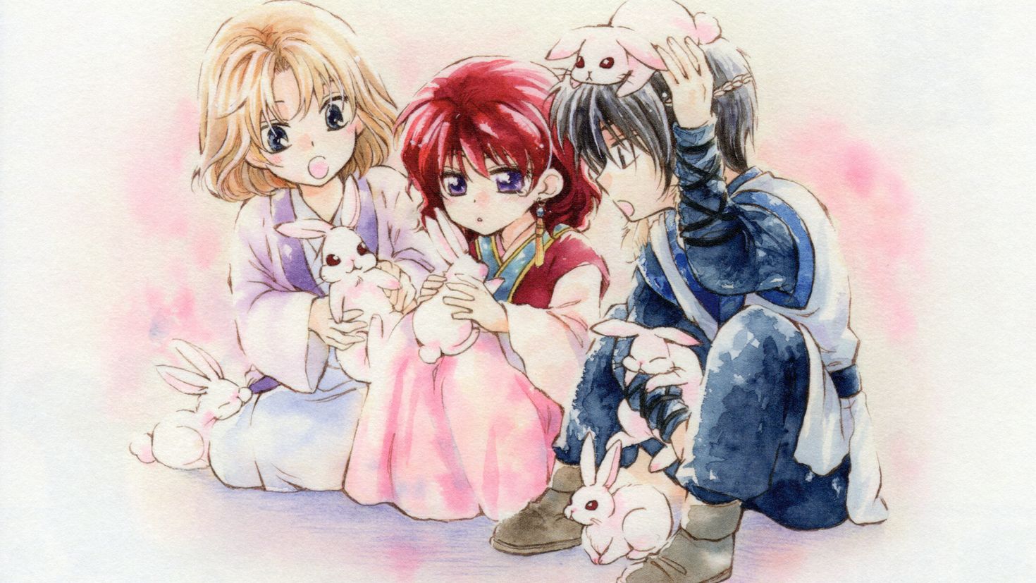 Lock Screen PC Wallpaper yona of the dawn, <b>anime</b>, <b>child</b>, cute, hak son, rab...