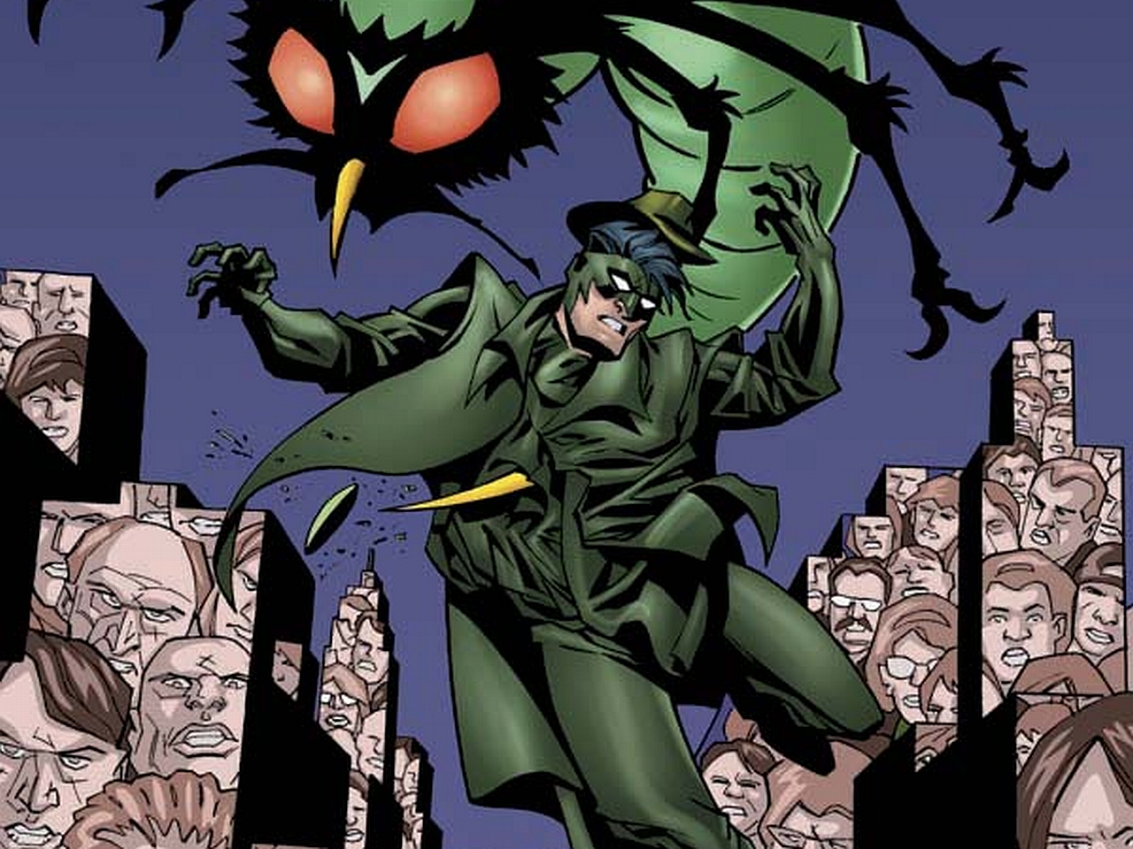 Handy-Wallpaper Comics, The Green Hornet kostenlos herunterladen.