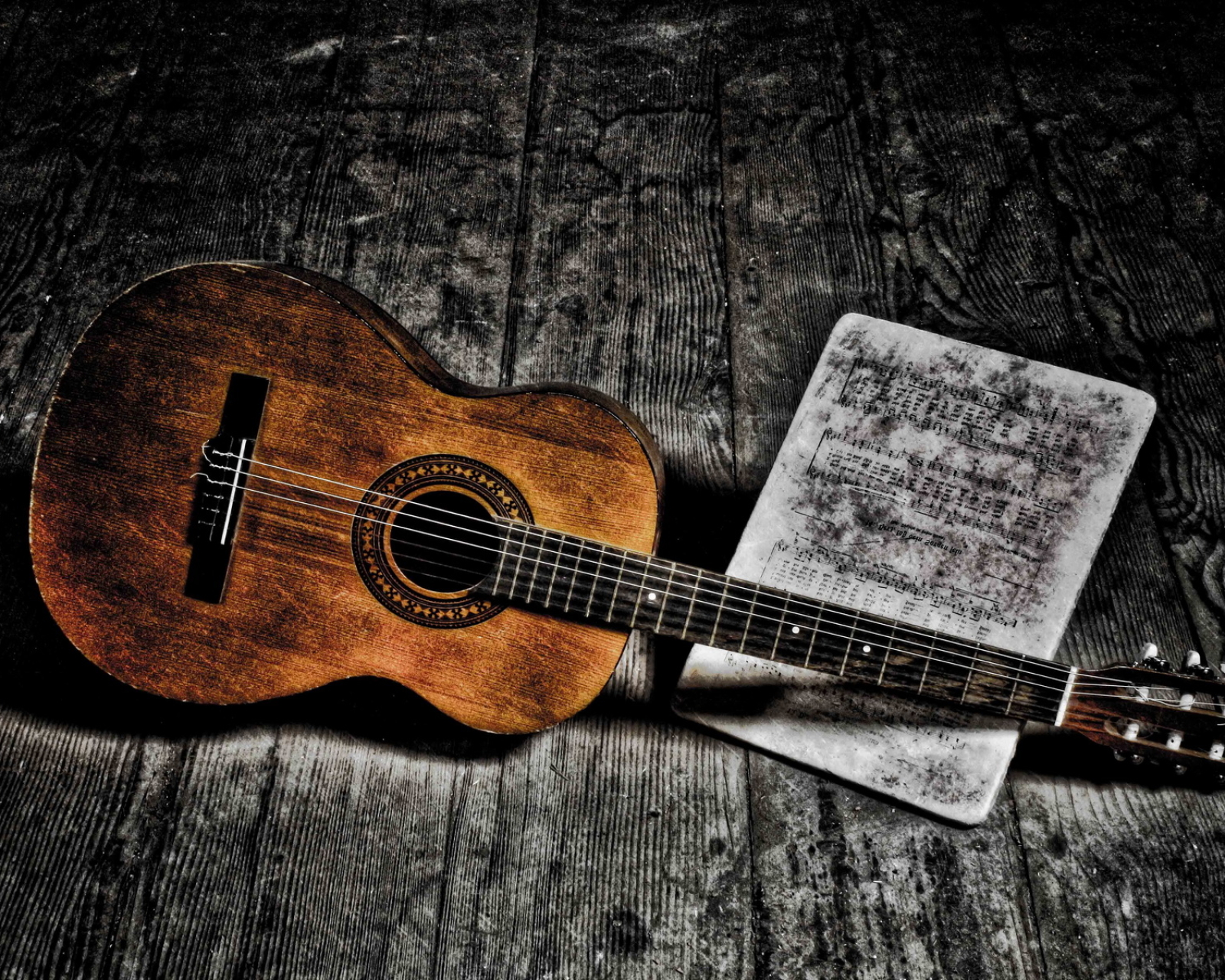 無料モバイル壁紙音楽, ギターをダウンロードします。