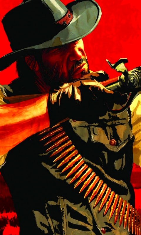 Handy-Wallpaper Computerspiele, Red Dead Redemption, Roter Tot kostenlos herunterladen.