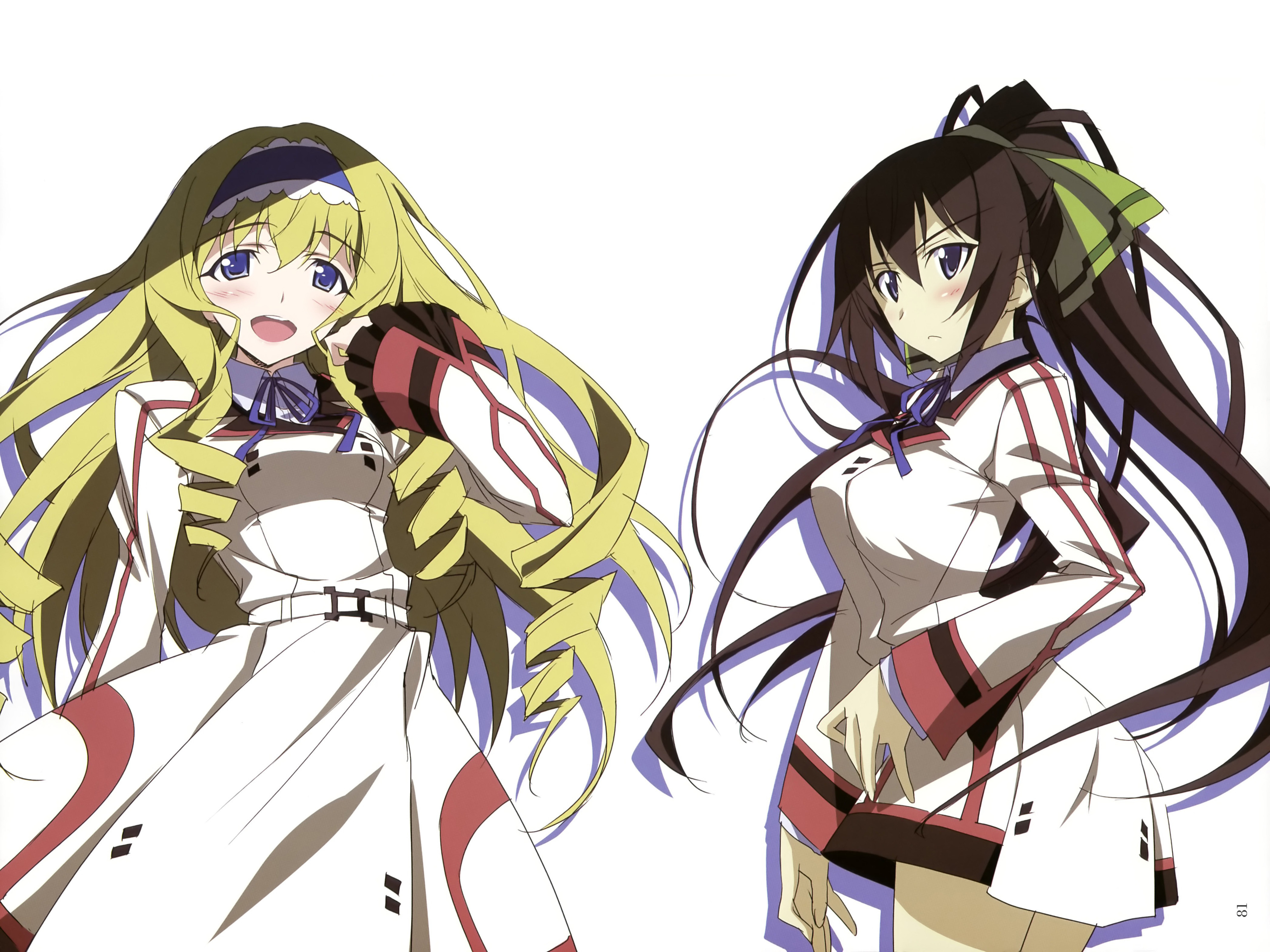 Handy-Wallpaper Animes, Infinite Stratos kostenlos herunterladen.