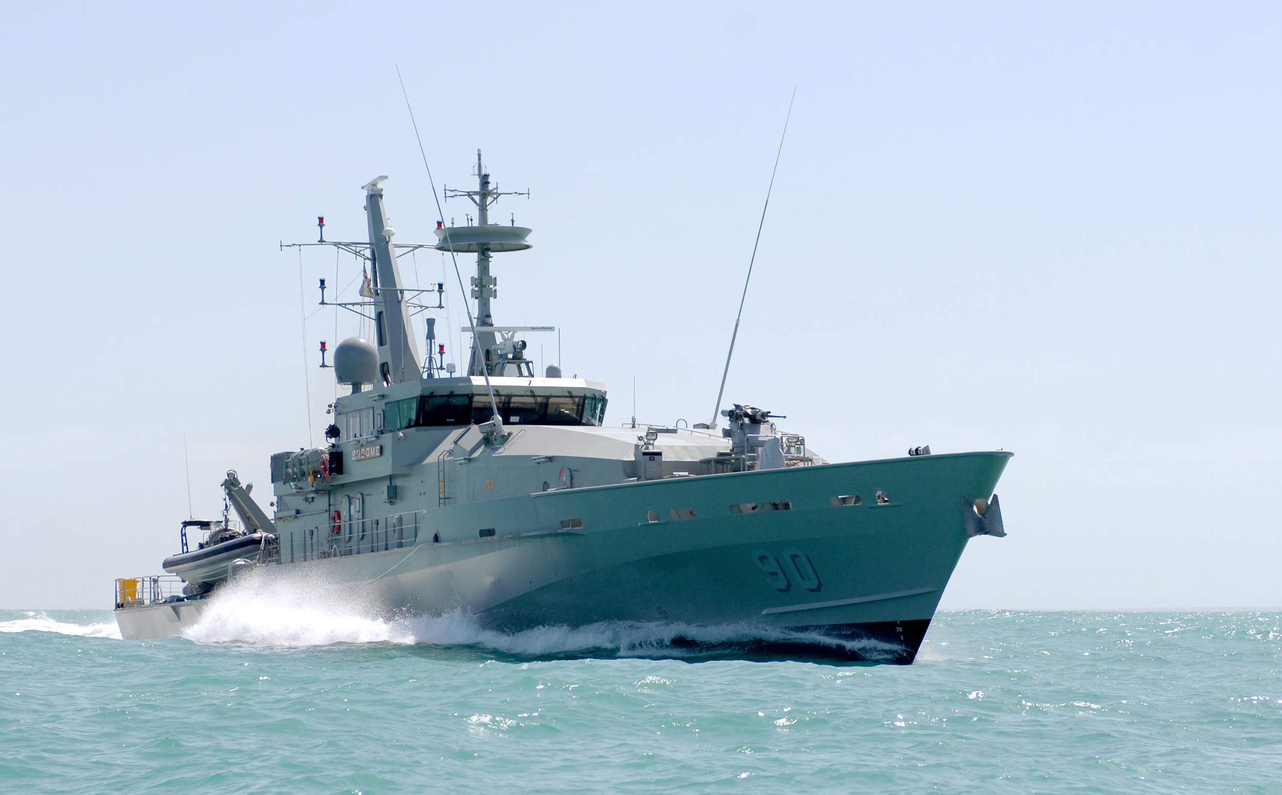 295297 Hintergrundbild herunterladen militär, königliche australische marine, hmas broome (acpb 90), patrouillenboot, kriegsschiff, kriegsschiffe - Bildschirmschoner und Bilder kostenlos