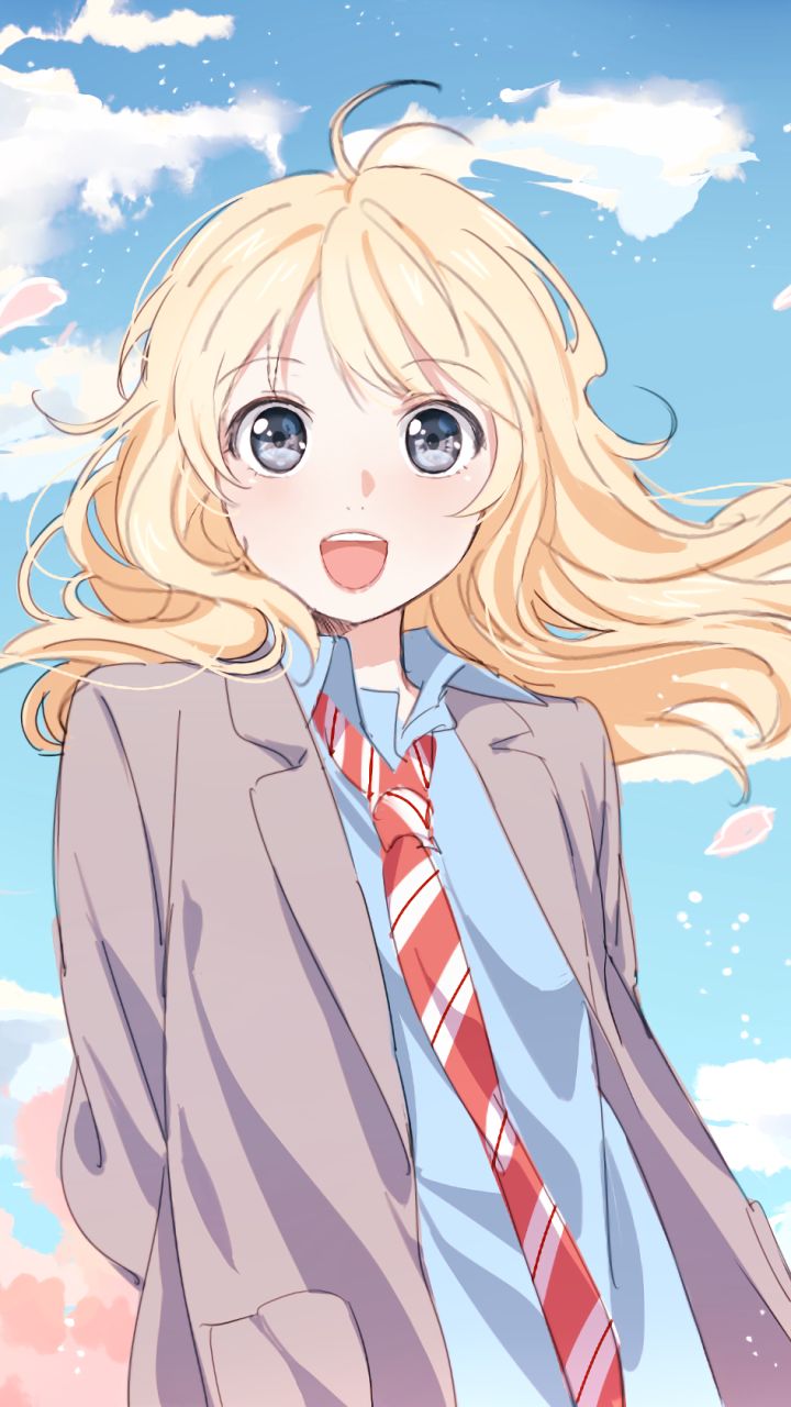 Download mobile wallpaper Anime, Kaori Miyazono, Your Lie In April for free.