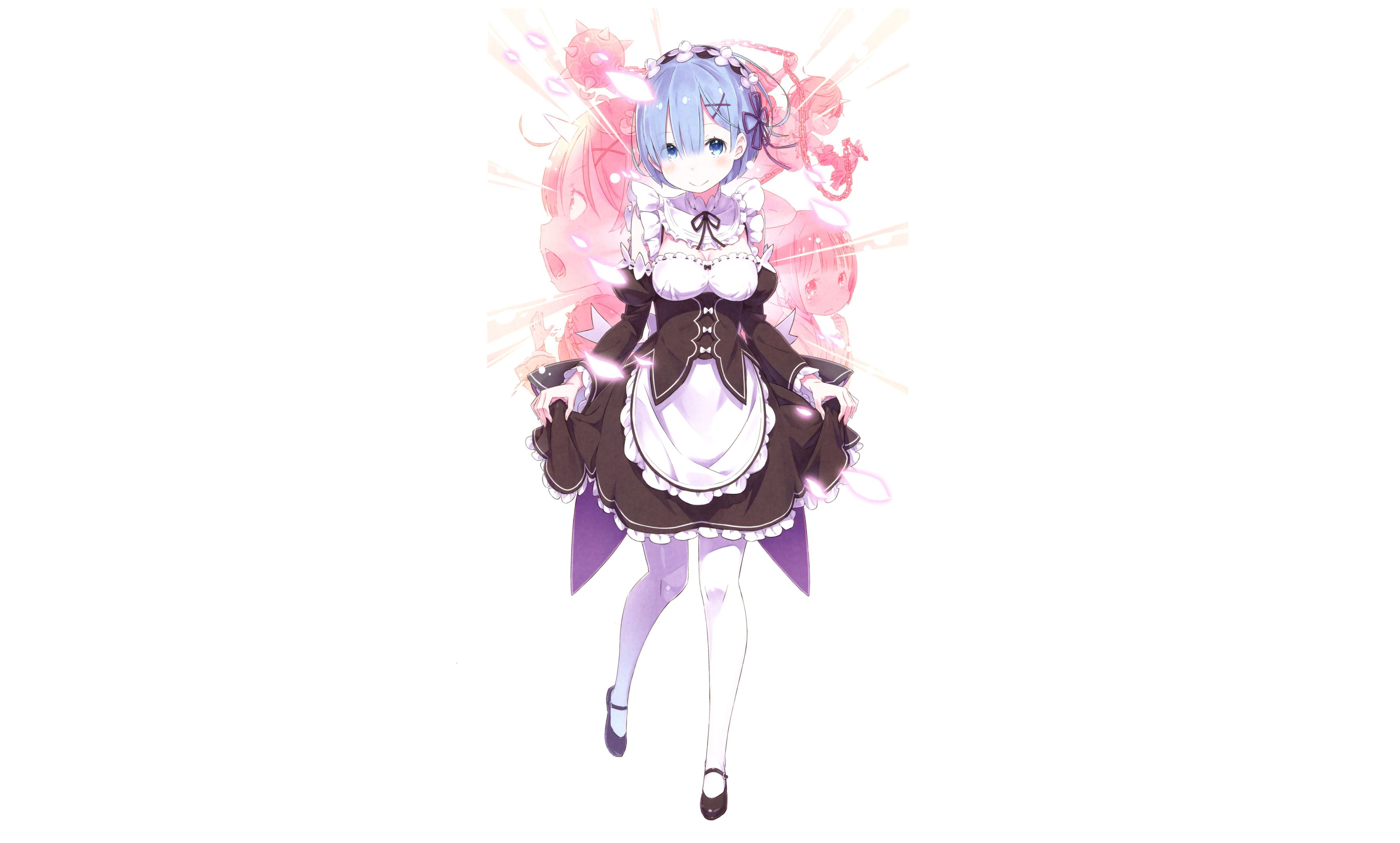 Téléchargez gratuitement l'image Animé, Re:zero Commencer Sa Vie Dans Un Autre Monde, Rem (Re:zero) sur le bureau de votre PC