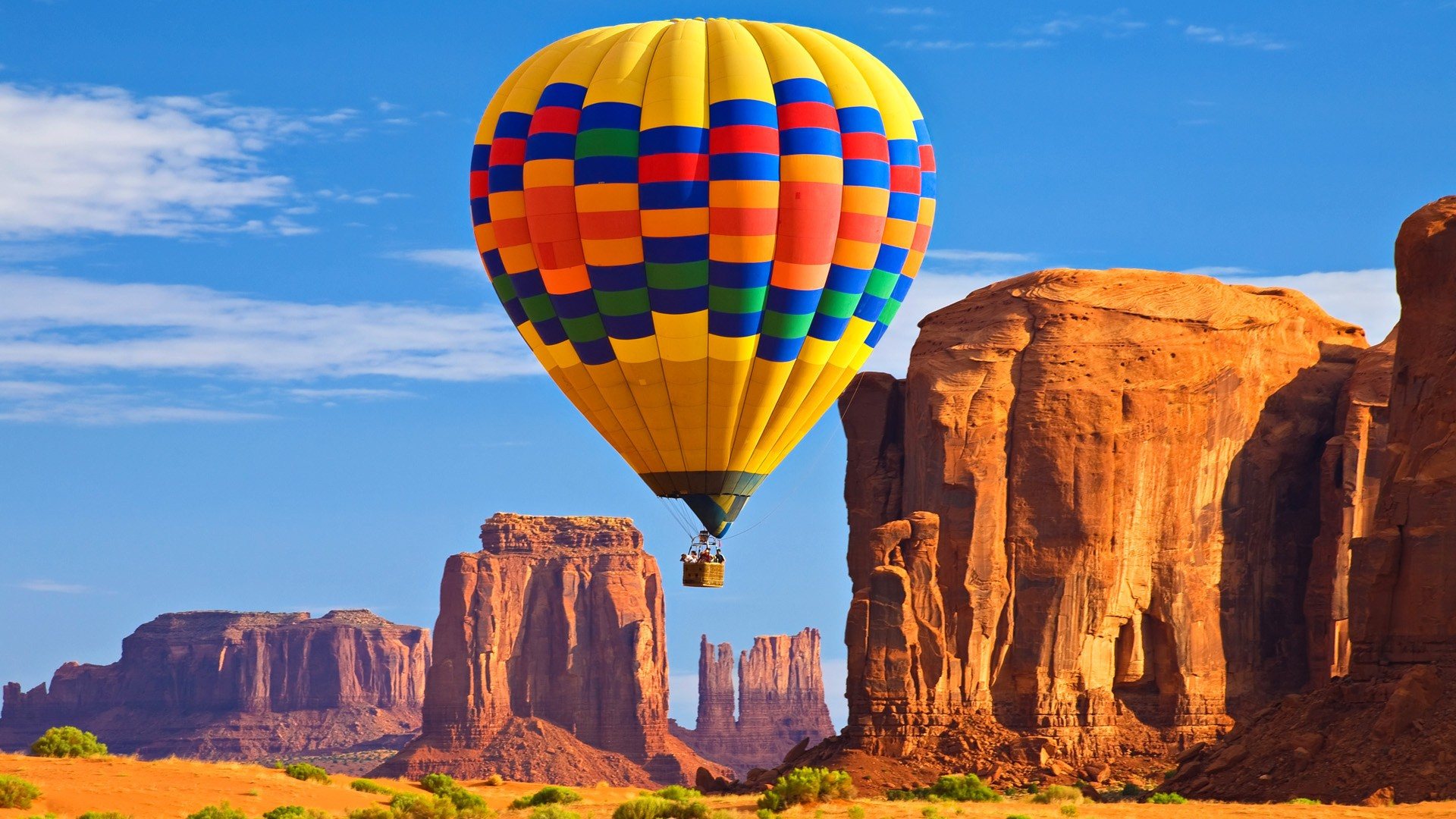 565807 Bild herunterladen heißluftballon, fahrzeuge, ballon, schlucht, natur - Hintergrundbilder und Bildschirmschoner kostenlos