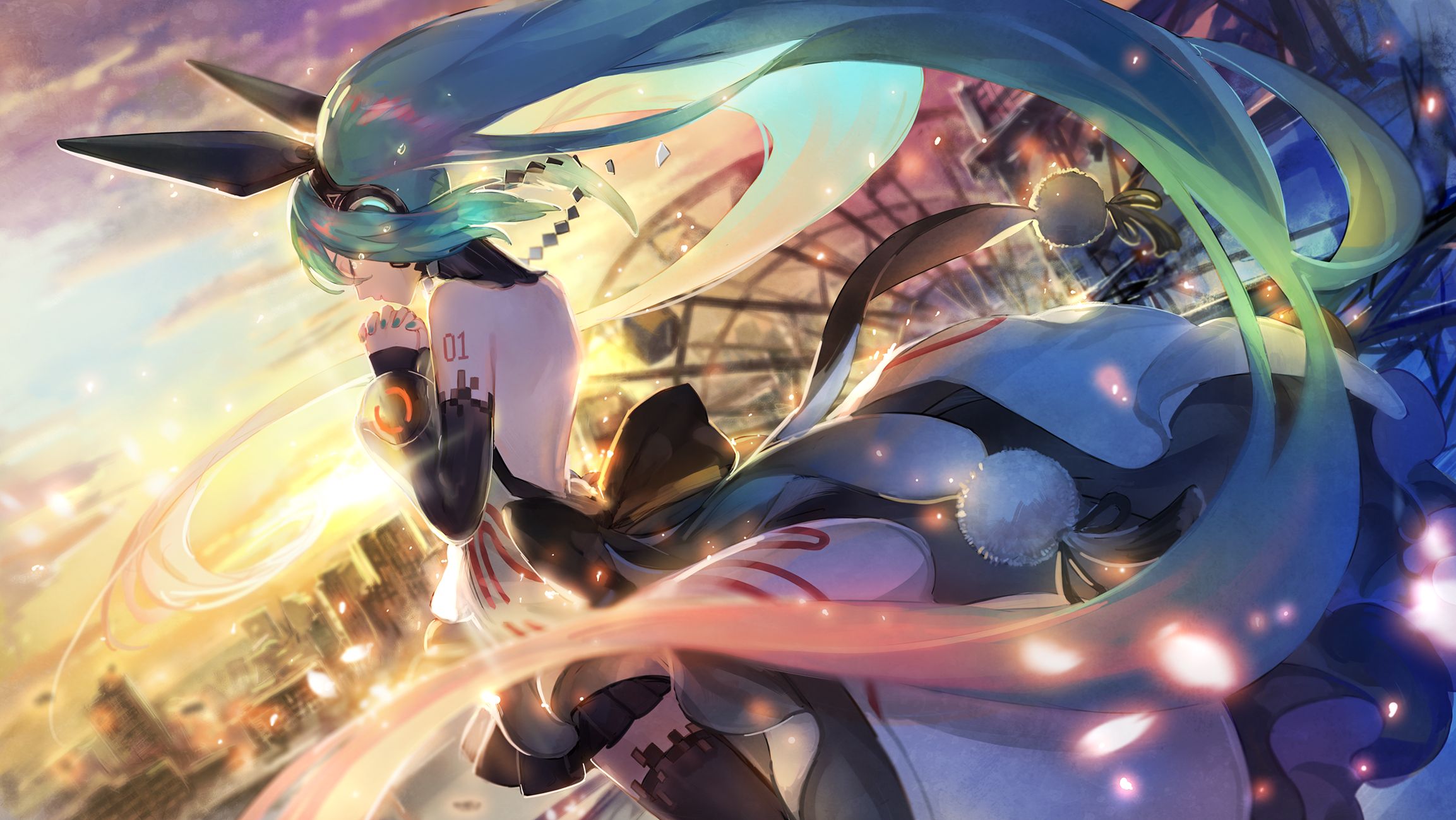 Free download wallpaper Anime, Vocaloid, Hatsune Miku on your PC desktop