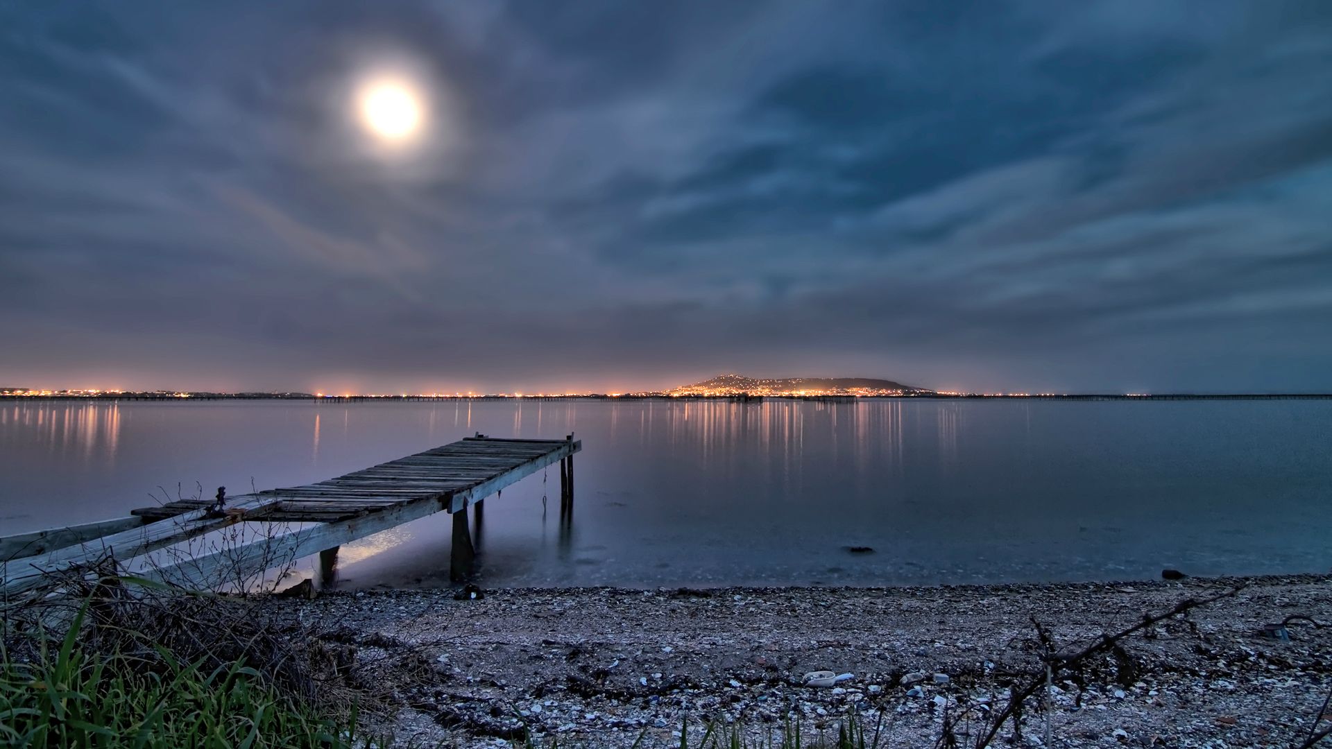 Descarga gratuita de fondo de pantalla para móvil de Lago, Muelle, Hecho Por El Hombre.