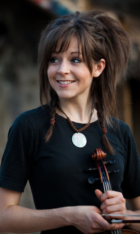 Handy-Wallpaper Musik, Lindsey Stirling kostenlos herunterladen.