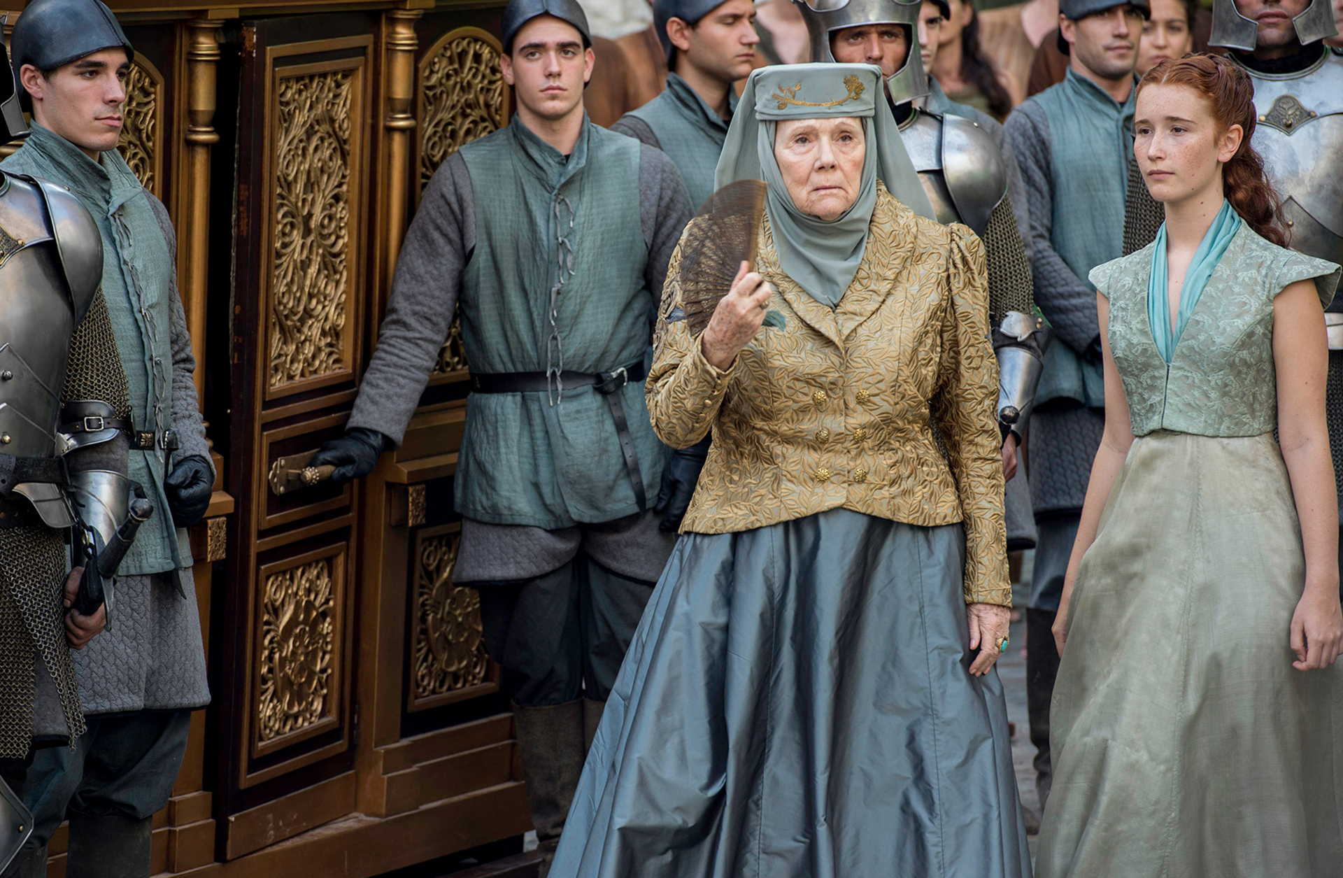 tv show, game of thrones, diana rigg, olenna tyrell