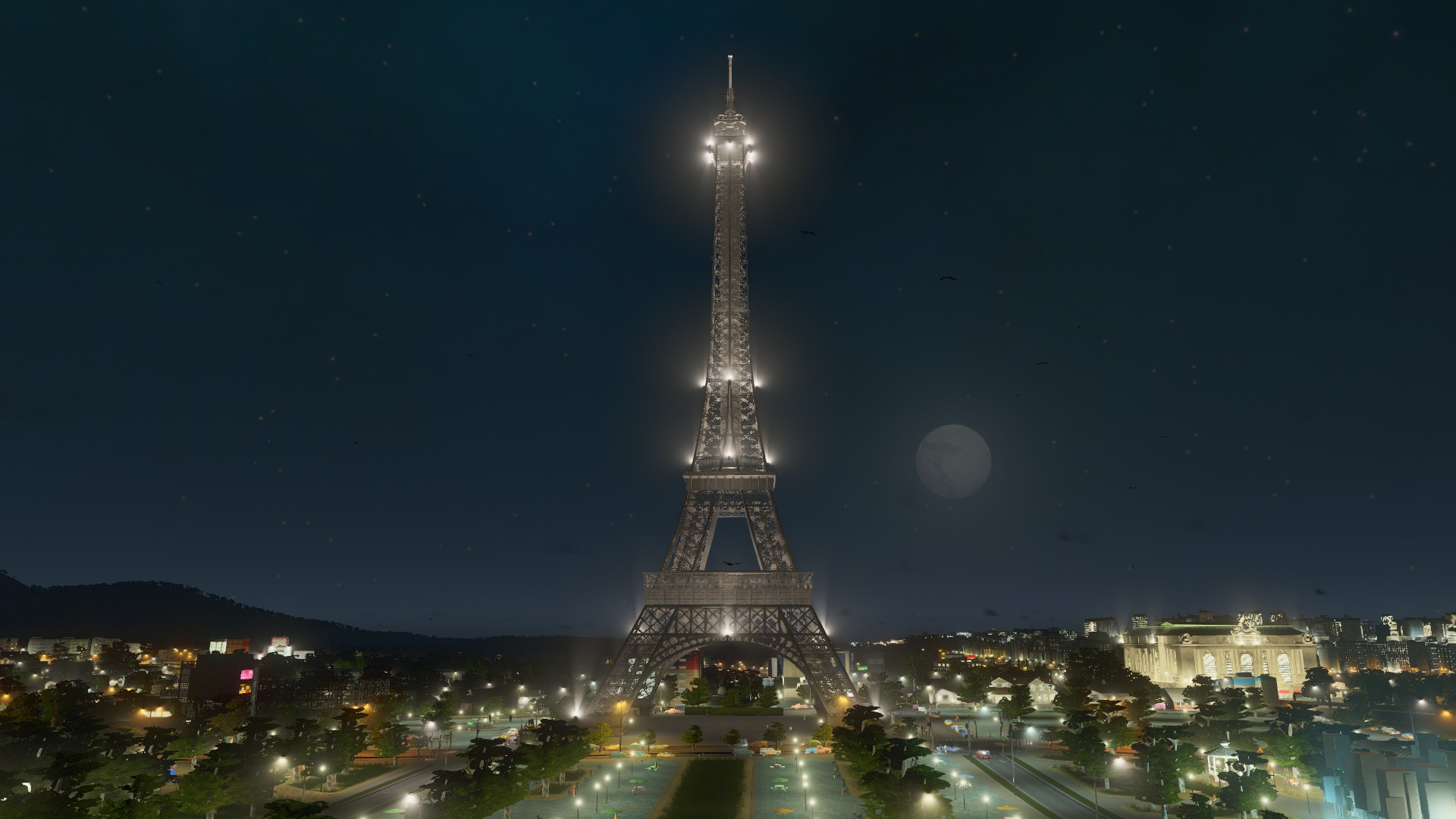 412903 скачать картинку видеоигры, города: горизонты, эйфелева башня, париж, города - обои и заставки бесплатно