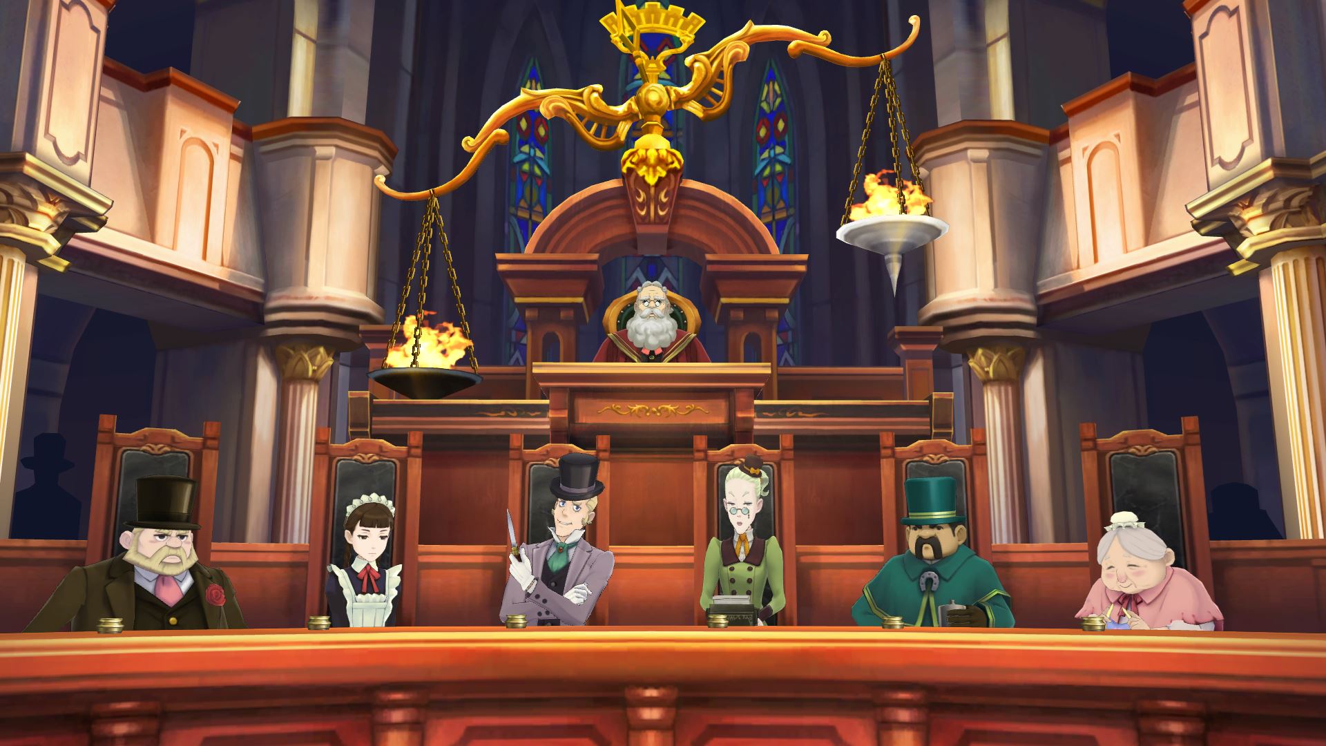 1034246 descargar fondo de pantalla videojuego, the great ace attorney chronicles: protectores de pantalla e imágenes gratis