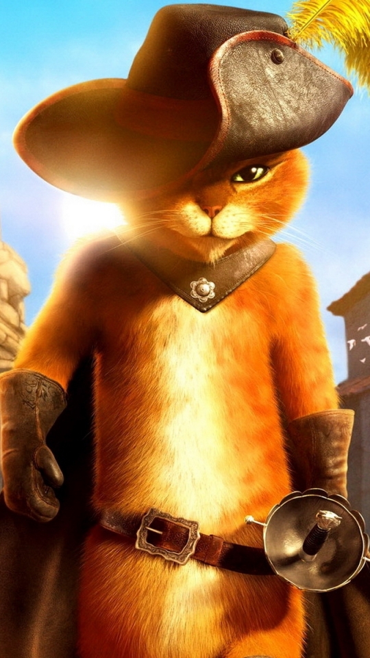 Download mobile wallpaper Puss In Boots, Movie for free.