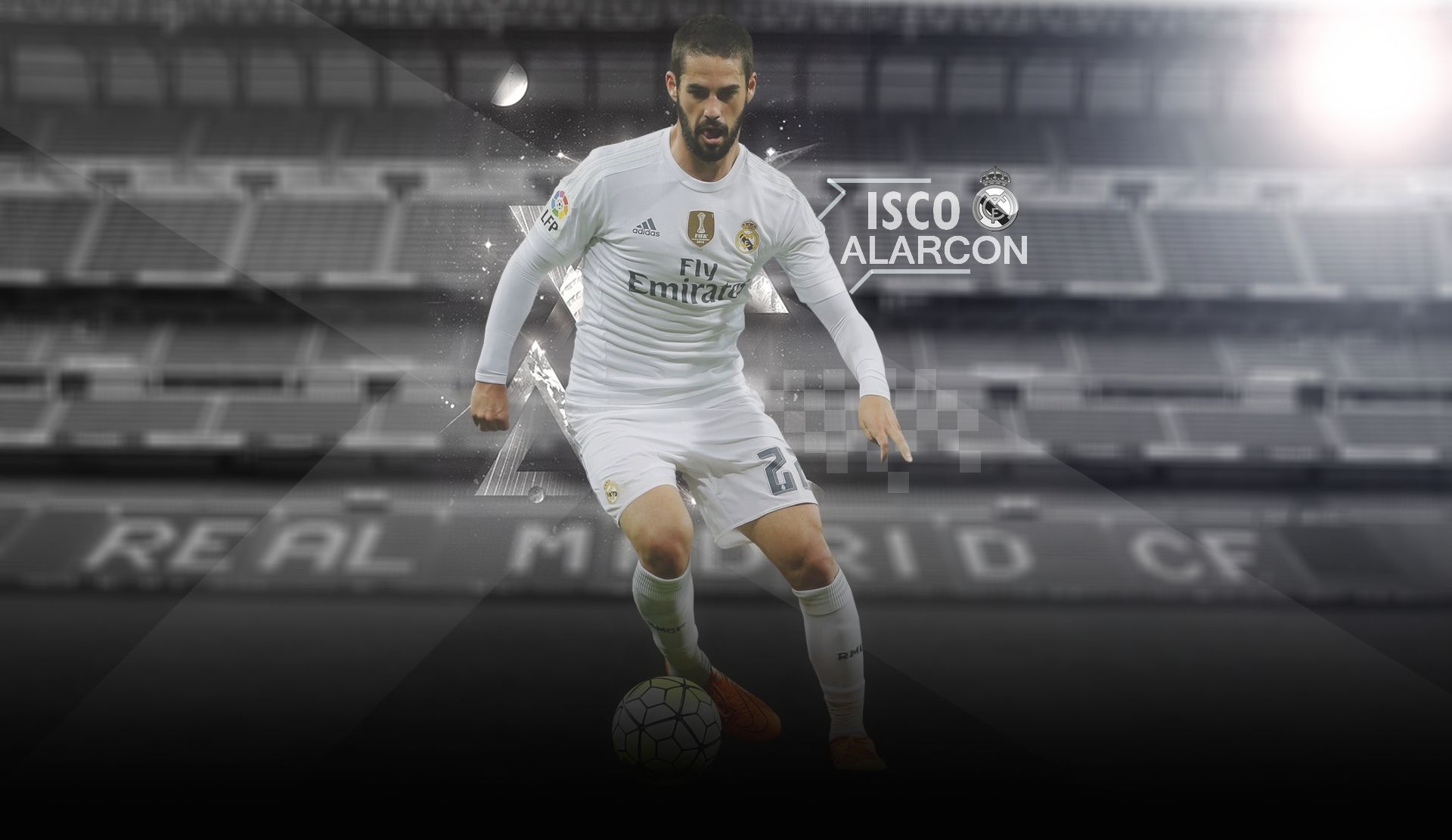 Téléchargez des papiers peints mobile Des Sports, Real Madrid Cf, Isco gratuitement.