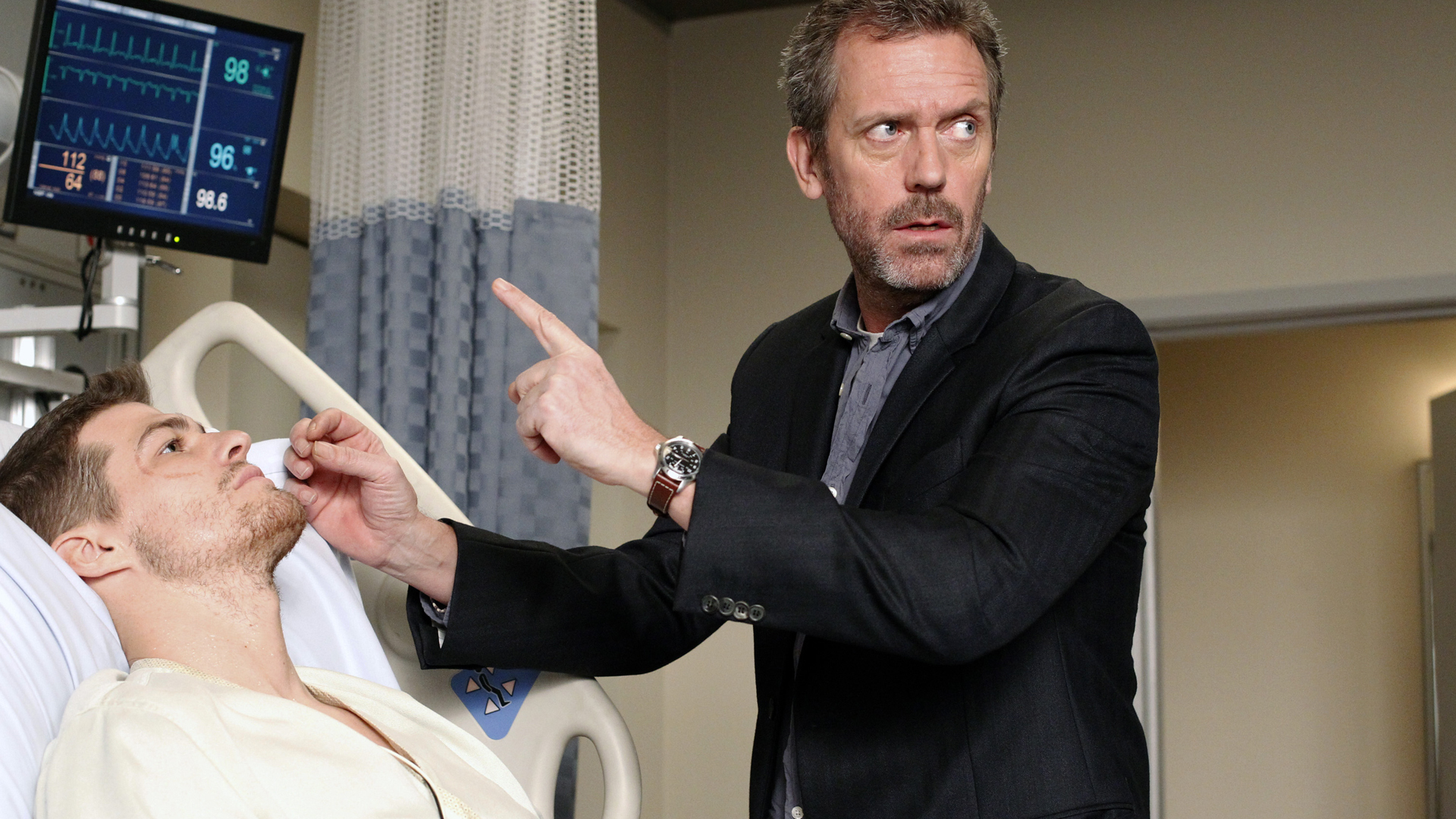 Download mobile wallpaper Hugh Laurie, House, Tv Show, Gregory House for free.