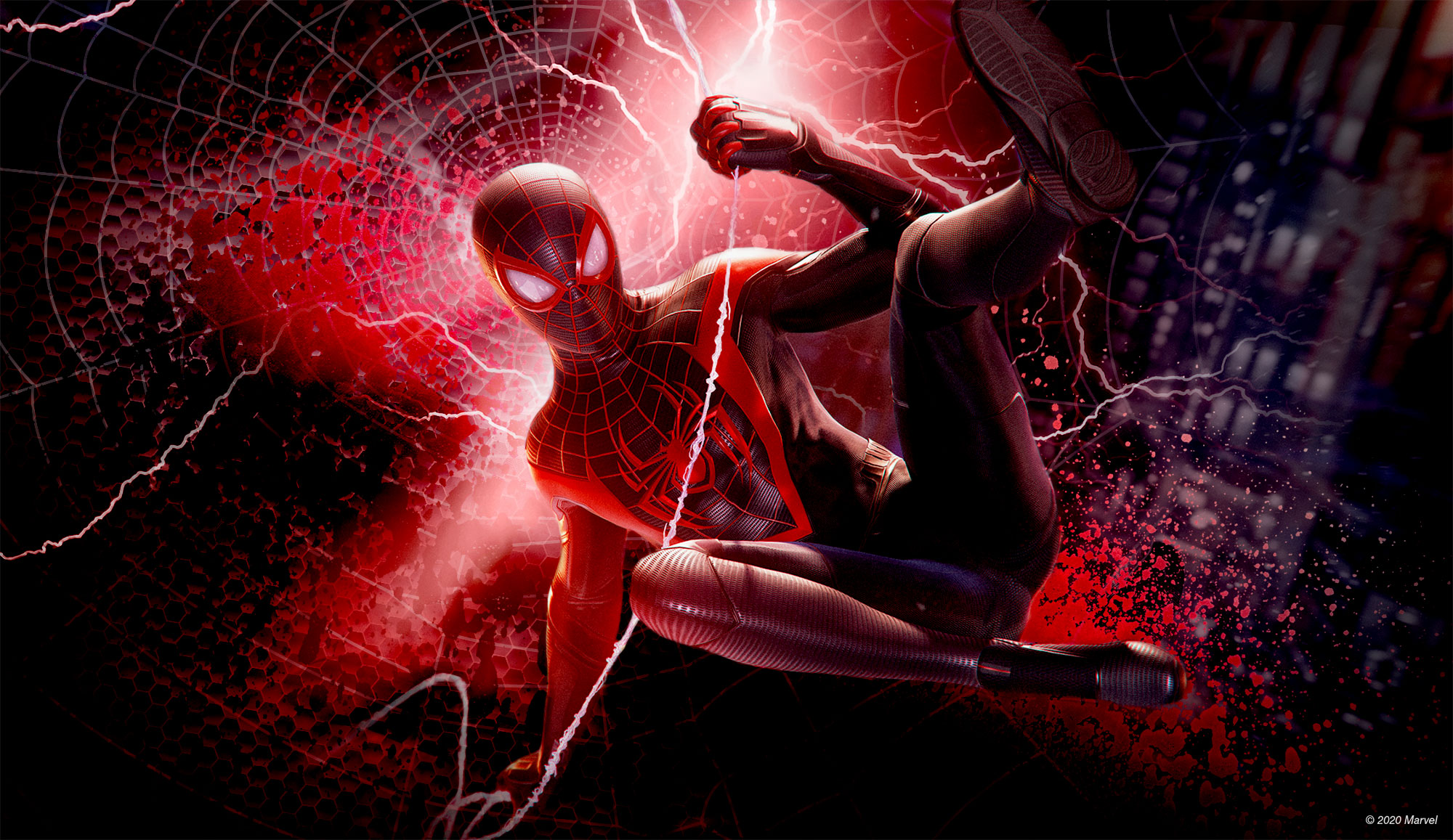 999220 télécharger le fond d'écran spiderman (ps4), jeux vidéo, spider man de marvel : miles morales, miles morales, homme araignée - économiseurs d'écran et images gratuitement