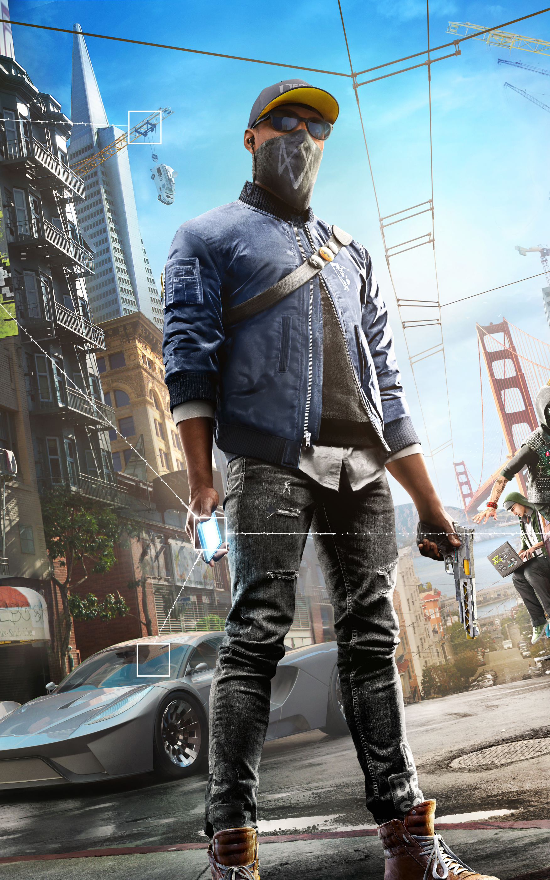 Free download wallpaper Watch Dogs, Video Game, Watch Dogs 2, Marcus Holloway on your PC desktop