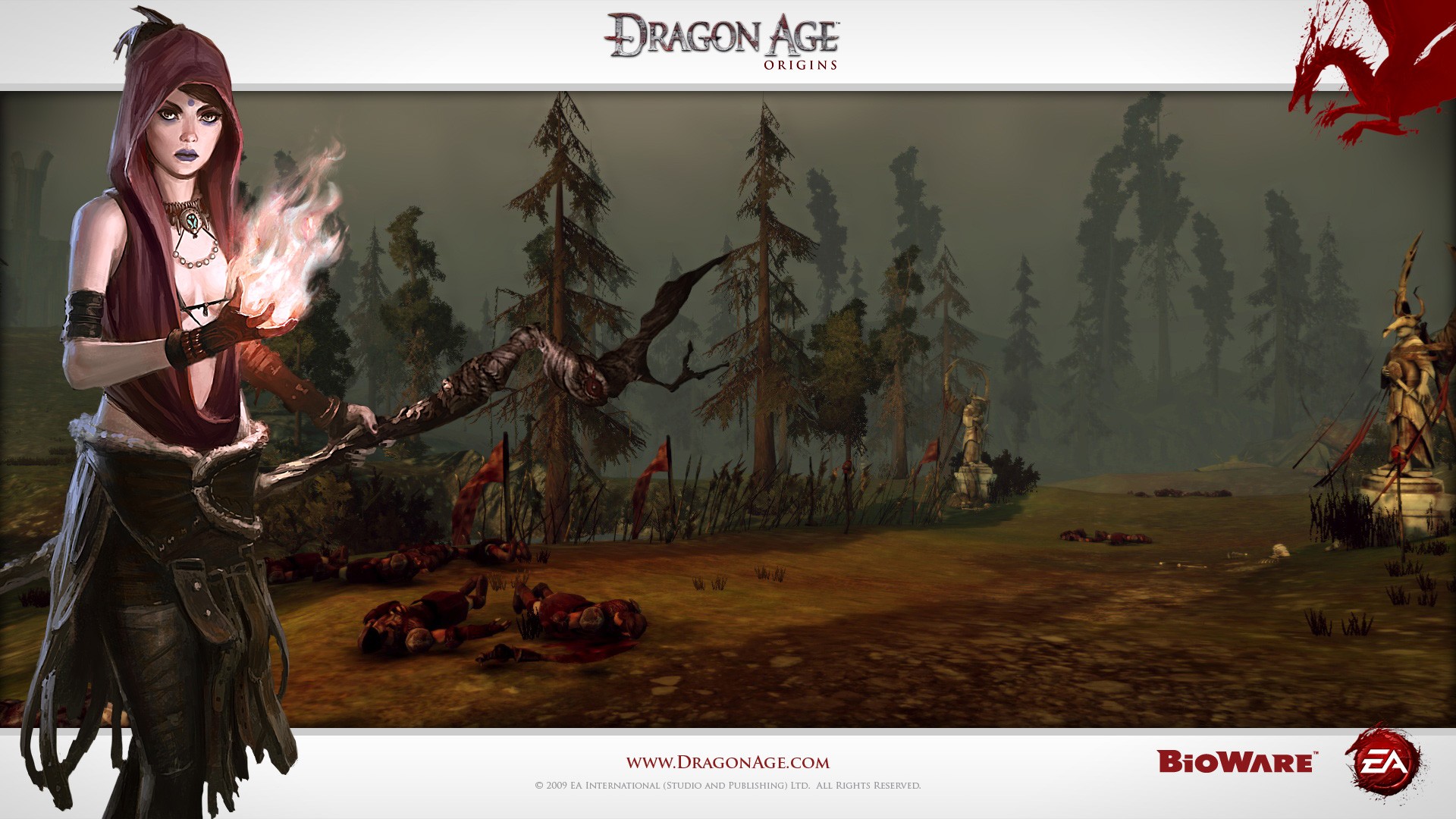 Descarga gratis la imagen Dragon Age: Origins, Videojuego, Era Del Dragón en el escritorio de tu PC
