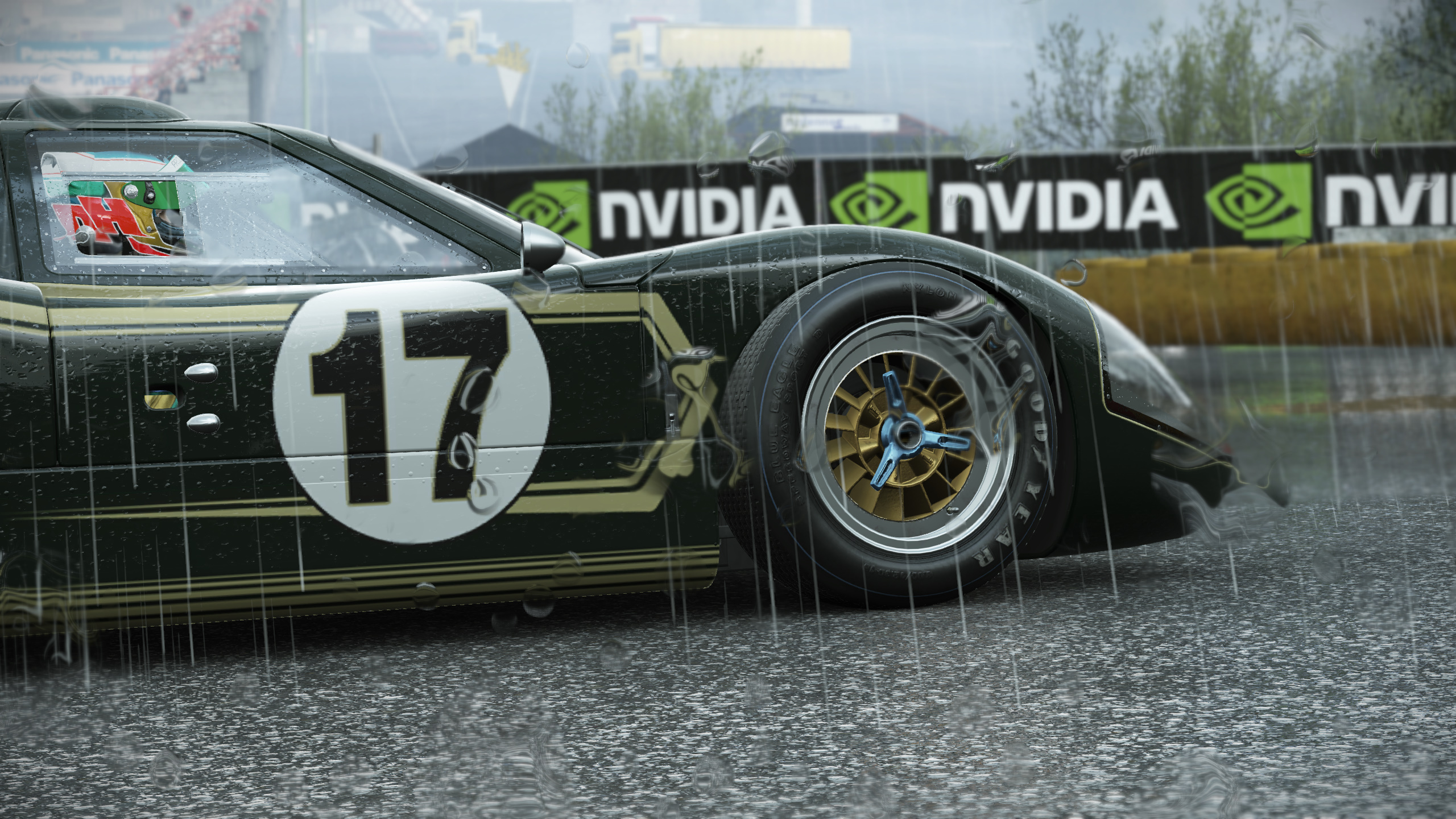 Free download wallpaper Rain, Ford, Car, Racing, Video Game, Project Cars on your PC desktop