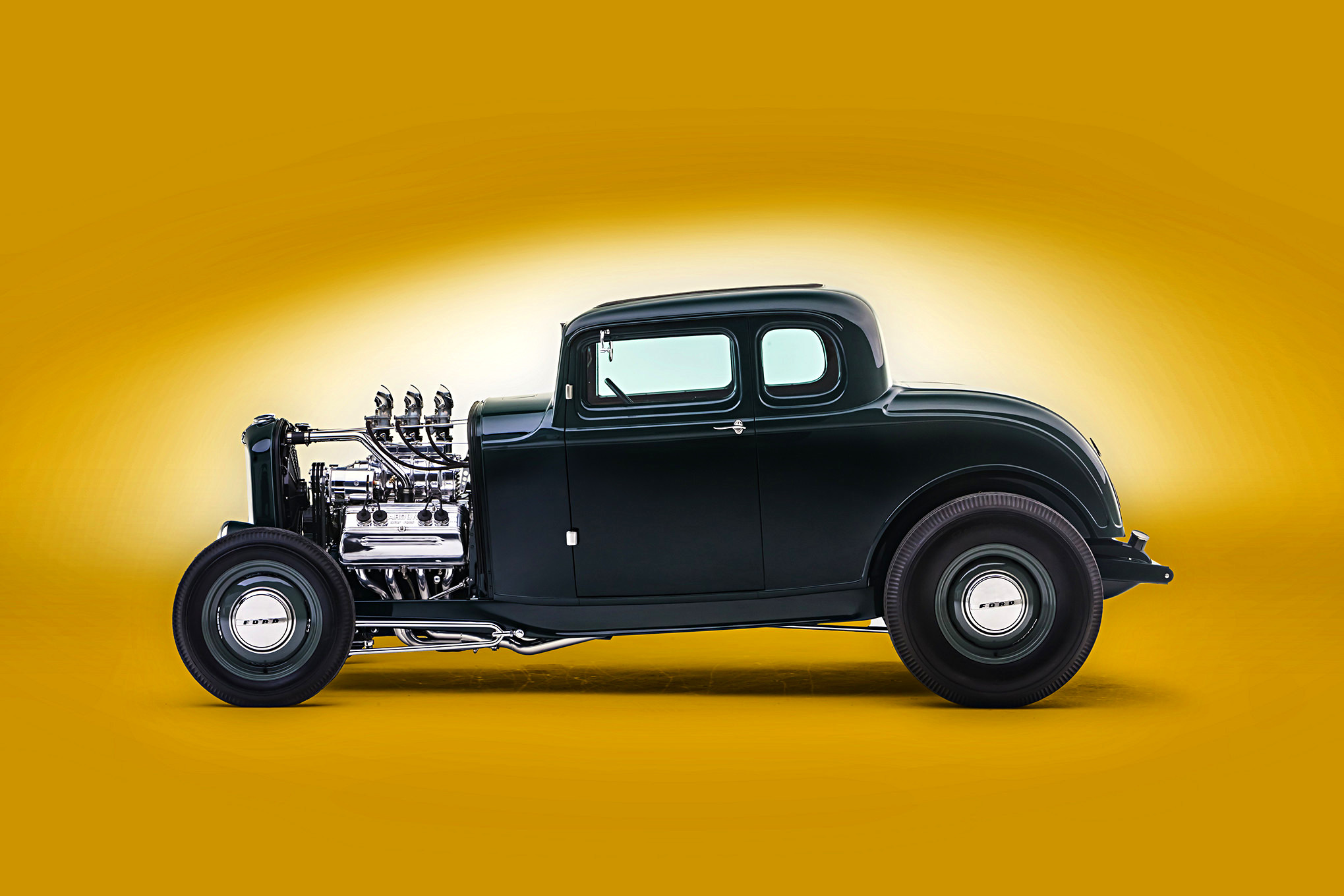 391899 Hintergrundbild herunterladen fahrzeuge, ford coupé, 1932 ford coupé, frisiertes auto, oldtimer, ford - Bildschirmschoner und Bilder kostenlos