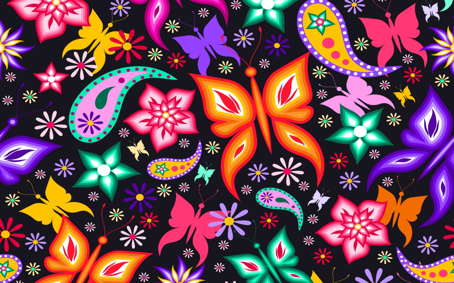 Download mobile wallpaper Bright, Colors, Butterfly, Colorful, Artistic for free.