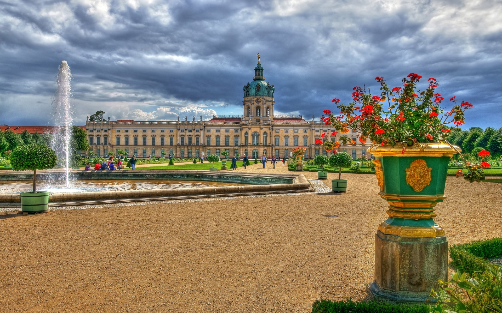 640814 descargar imagen hecho por el hombre, palacio de charlottenburg: fondos de pantalla y protectores de pantalla gratis