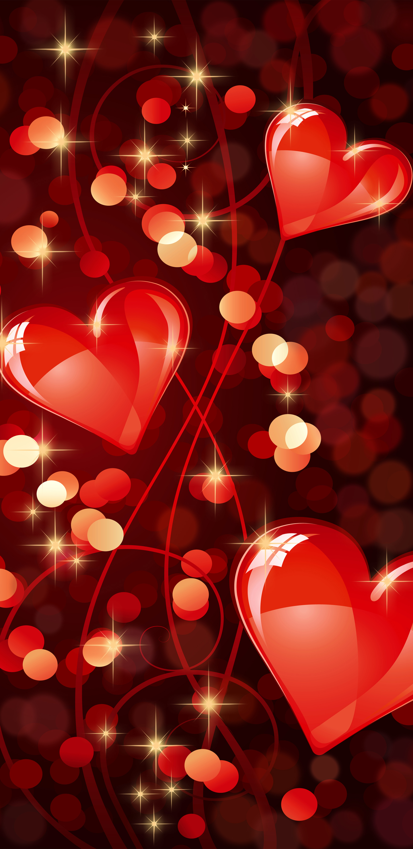 無料モバイル壁紙愛する, バレンタイン・デー, ロマンチック, 心臓, ホリデー, ハッピーバレンタインデーをダウンロードします。