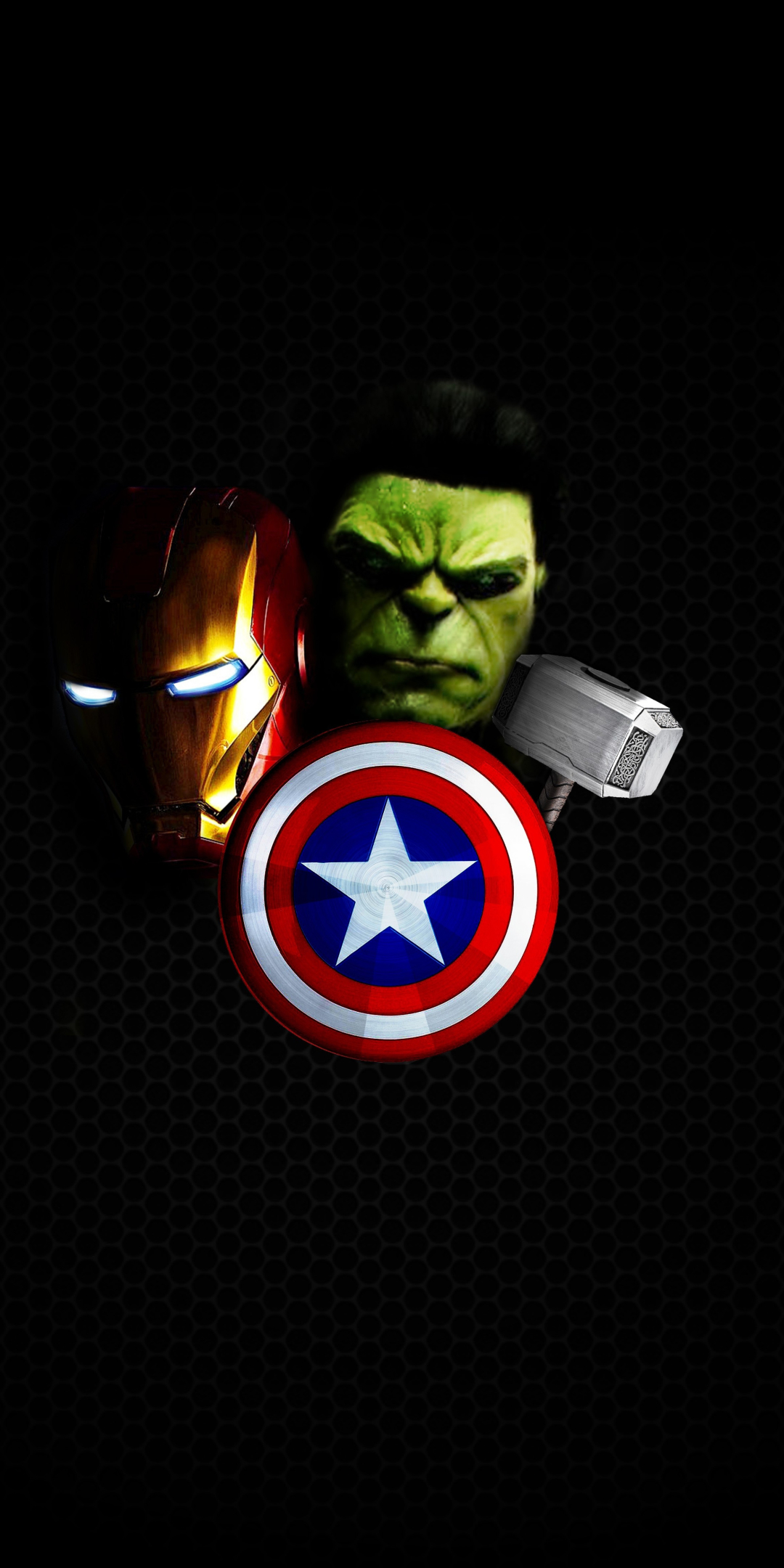 Handy-Wallpaper Hulk, Comics, Ironman, Kapitän Amerika, Thor, Die Rächer, The Avengers kostenlos herunterladen.