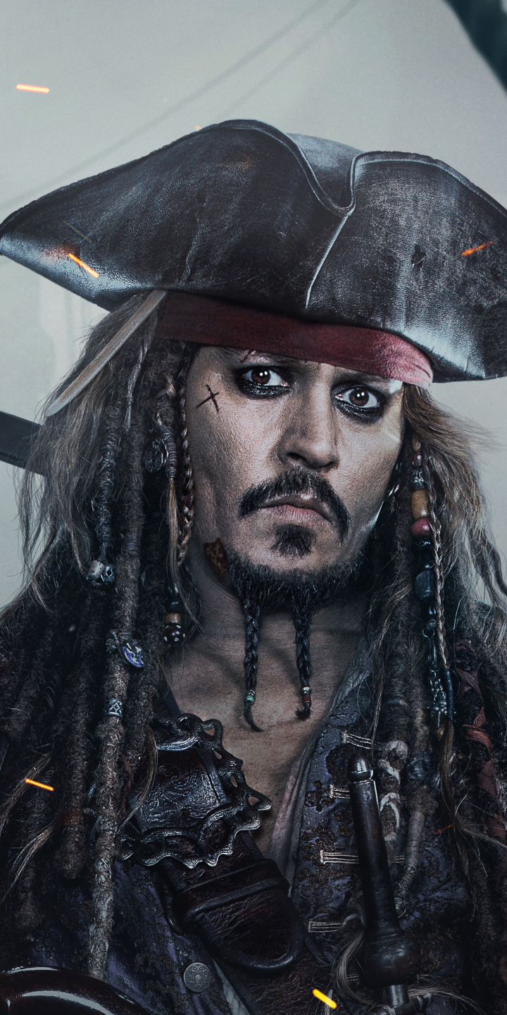 Baixar papel de parede para celular de Johnny Depp, Filme, Jack Sparrow, Piratas Do Caribe: A Vingança De Salazar gratuito.