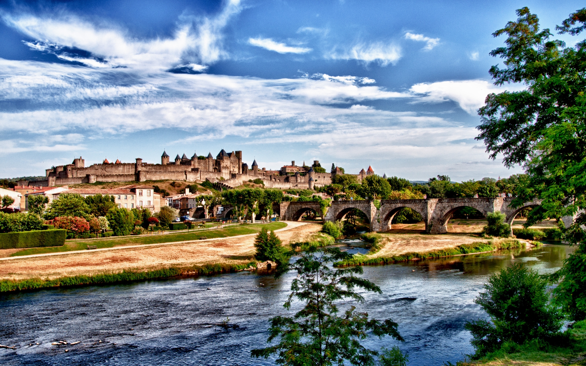 Baixe gratuitamente a imagem Carcassonne, Feito Pelo Homem, Castelos na área de trabalho do seu PC