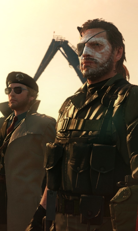 Download mobile wallpaper Video Game, Metal Gear Solid, Metal Gear Solid V: The Phantom Pain, Big Boss (Metal Gear Solid), Kazuhira Miller for free.