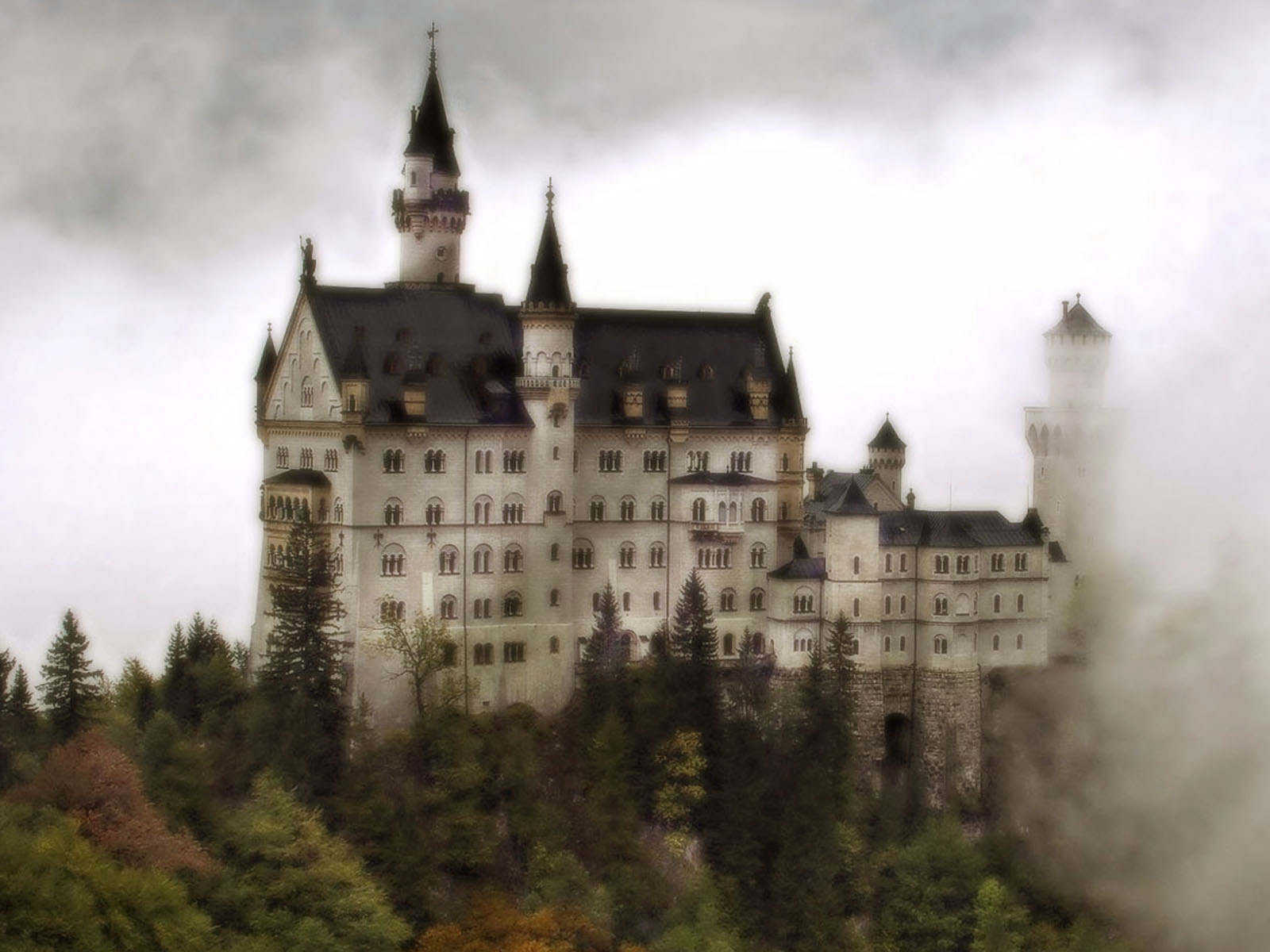 Laden Sie das Schloss Neuschwanstein, Menschengemacht, Schlösser-Bild kostenlos auf Ihren PC-Desktop herunter