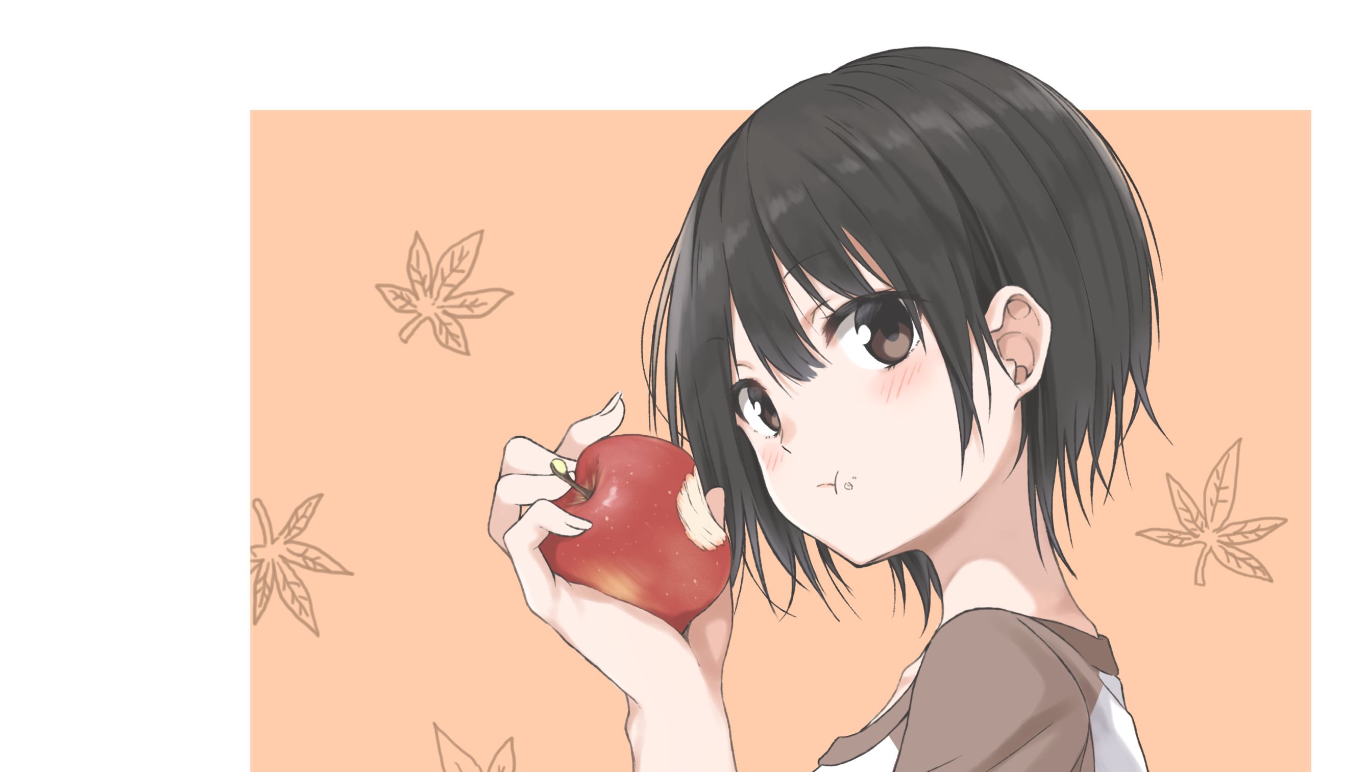 Handy-Wallpaper Apfel, Original, Animes kostenlos herunterladen.
