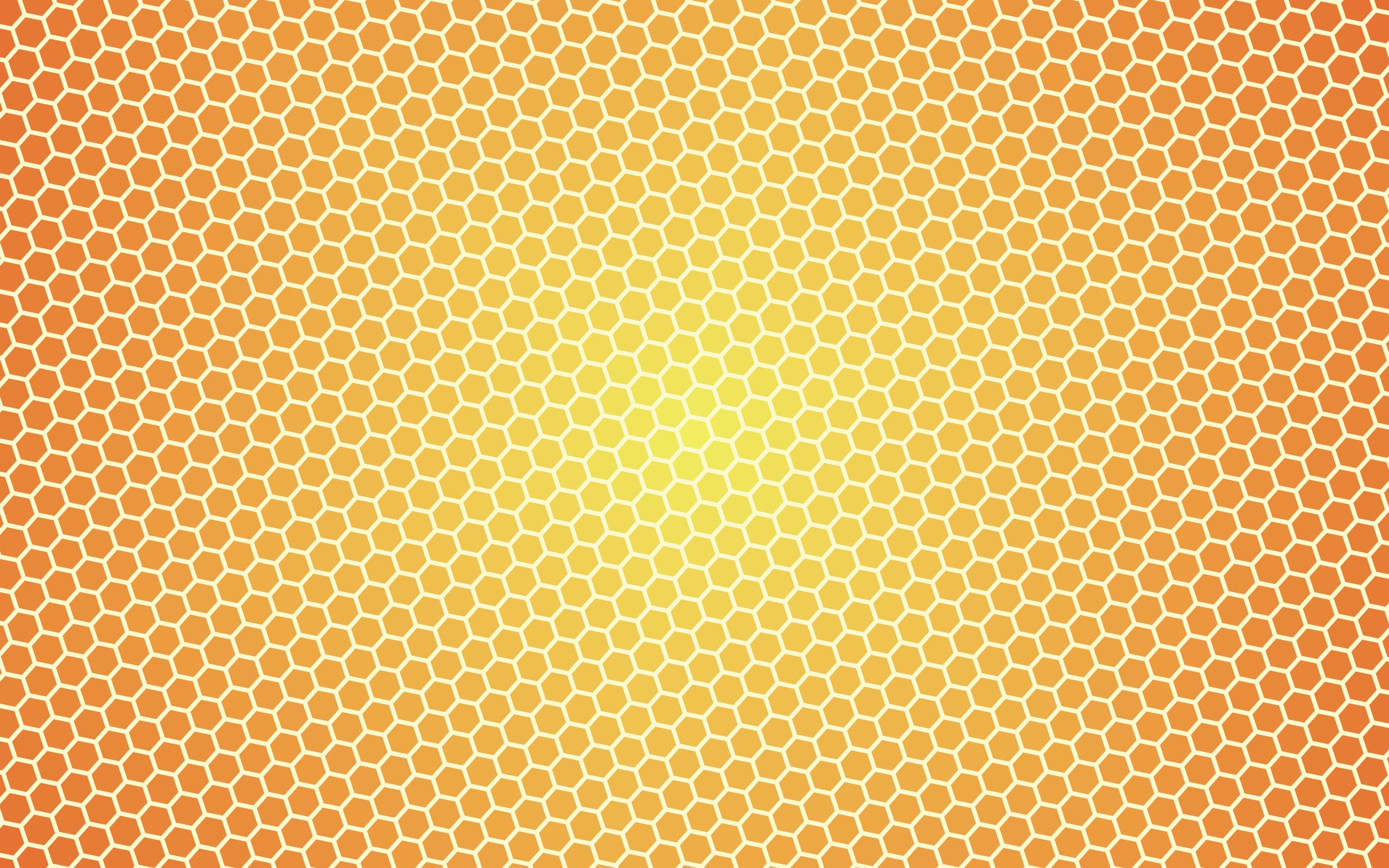 Laden Sie das Abstrakt, Muster, Hexagon, Minimalistisch, Orange Farbe)-Bild kostenlos auf Ihren PC-Desktop herunter