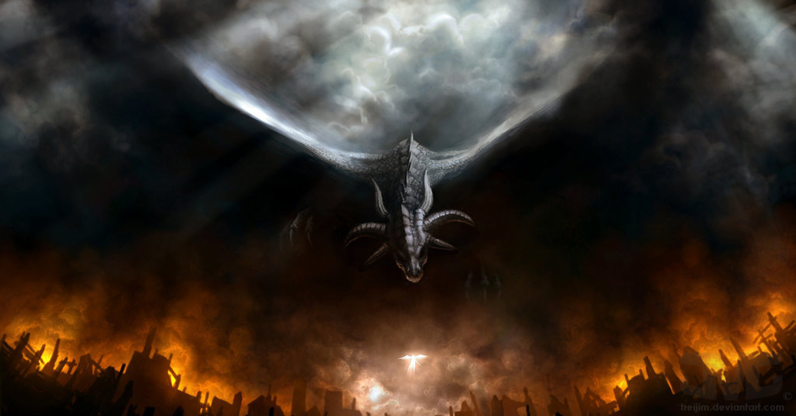 Download mobile wallpaper Fantasy, Dragon for free.