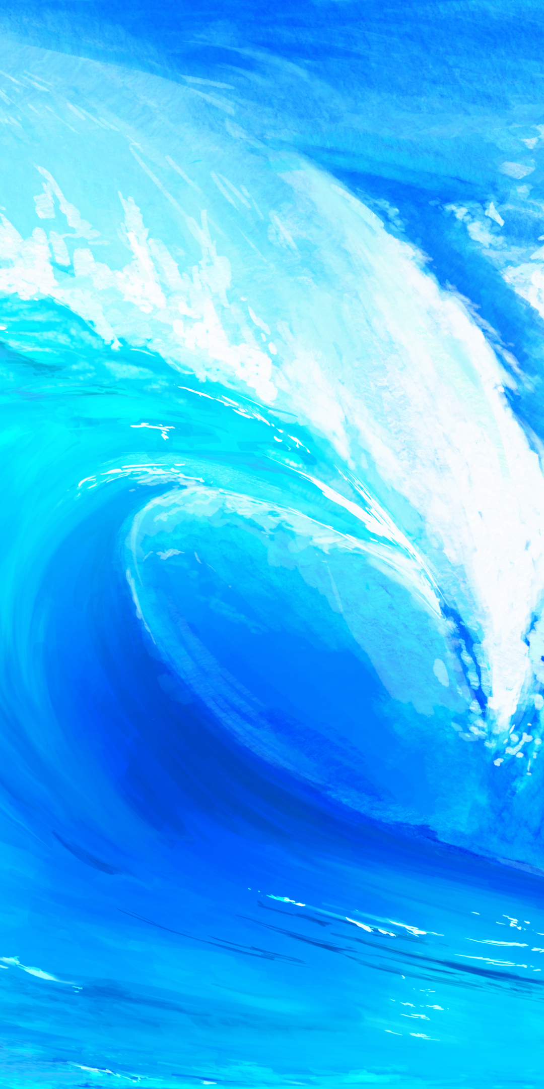 Download mobile wallpaper Artistic, Wave for free.