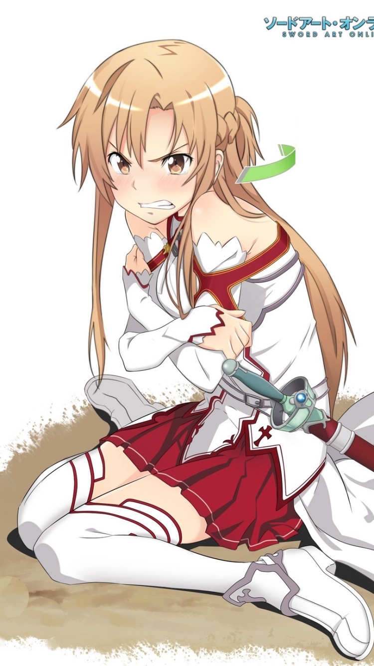 Descarga gratuita de fondo de pantalla para móvil de Sword Art Online, Animado, Asuna Yuuki.