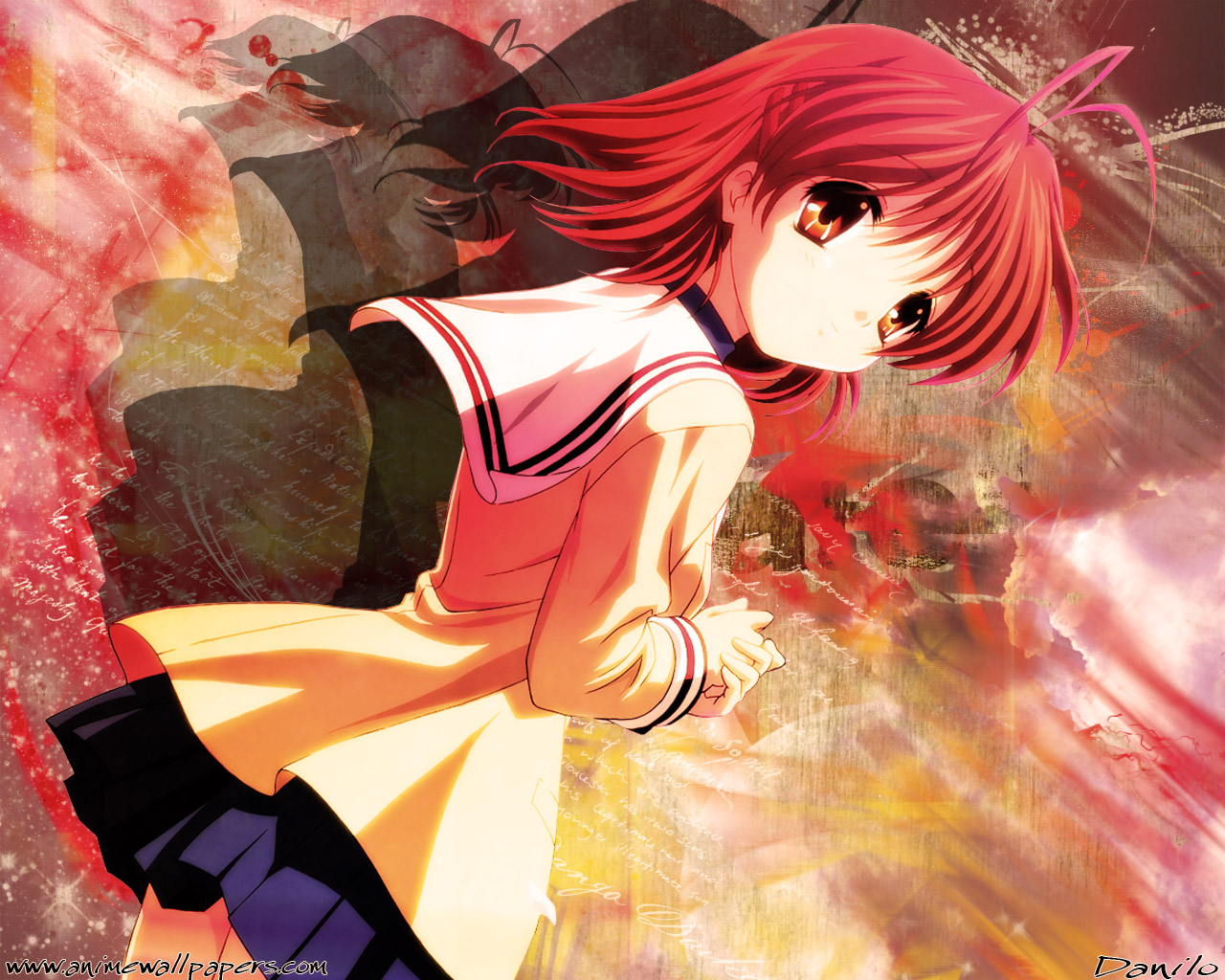 Free download wallpaper Anime, Clannad, Nagisa Furukawa on your PC desktop