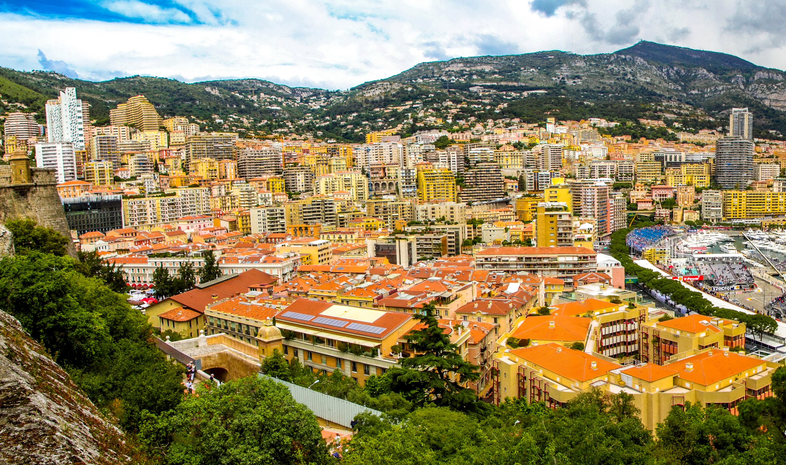 Handy-Wallpaper Städte, Gebäude, Haus, Stadtbild, Monaco, Menschengemacht, Großstadt kostenlos herunterladen.