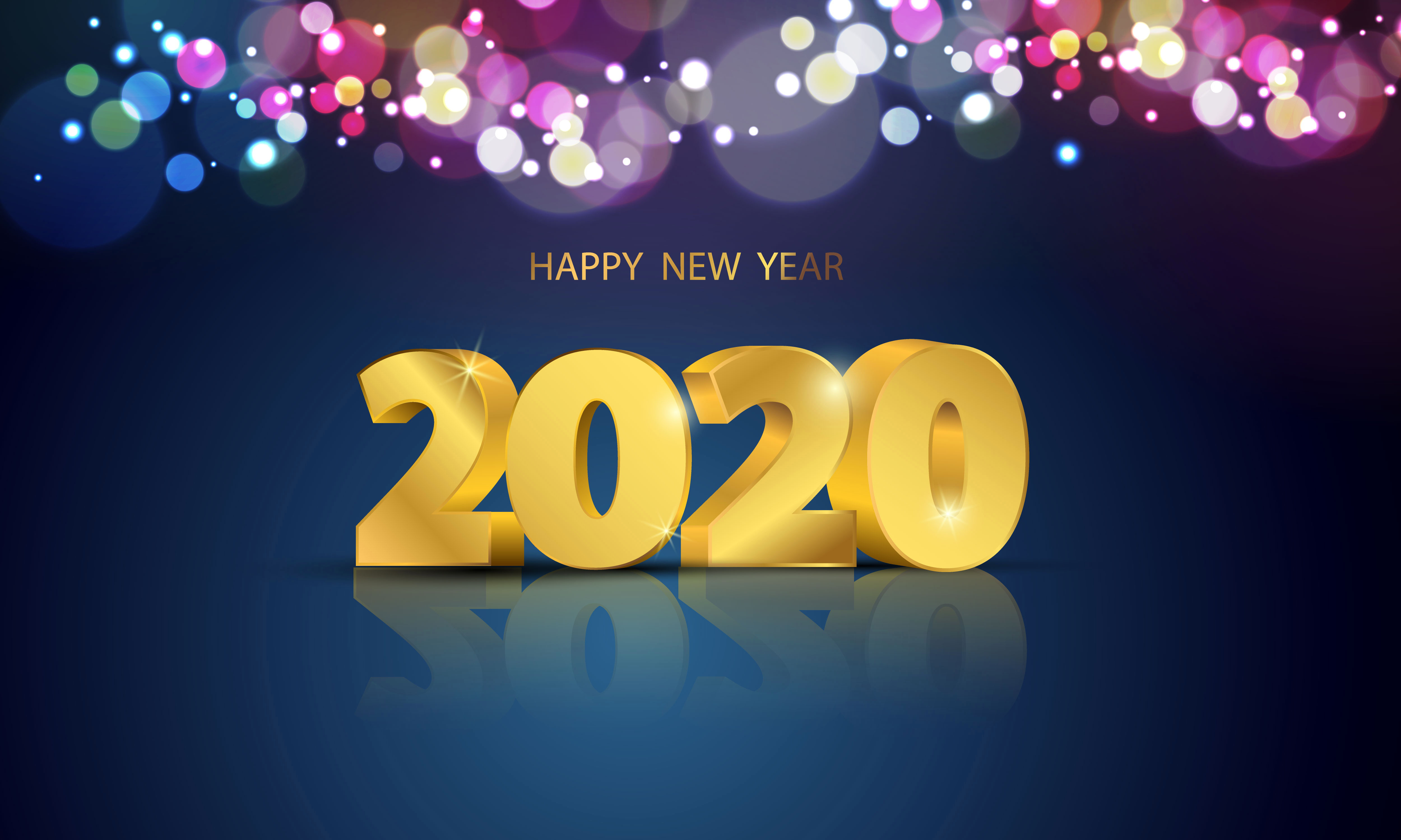 969536 скачать обои праздничные, новый год 2020, с новым годом, новый год - заставки и картинки бесплатно