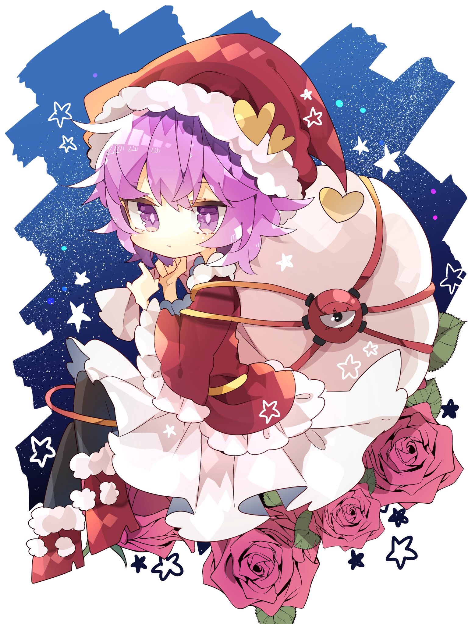 Téléchargez des papiers peints mobile Animé, Touhou, Satori Komeiji gratuitement.