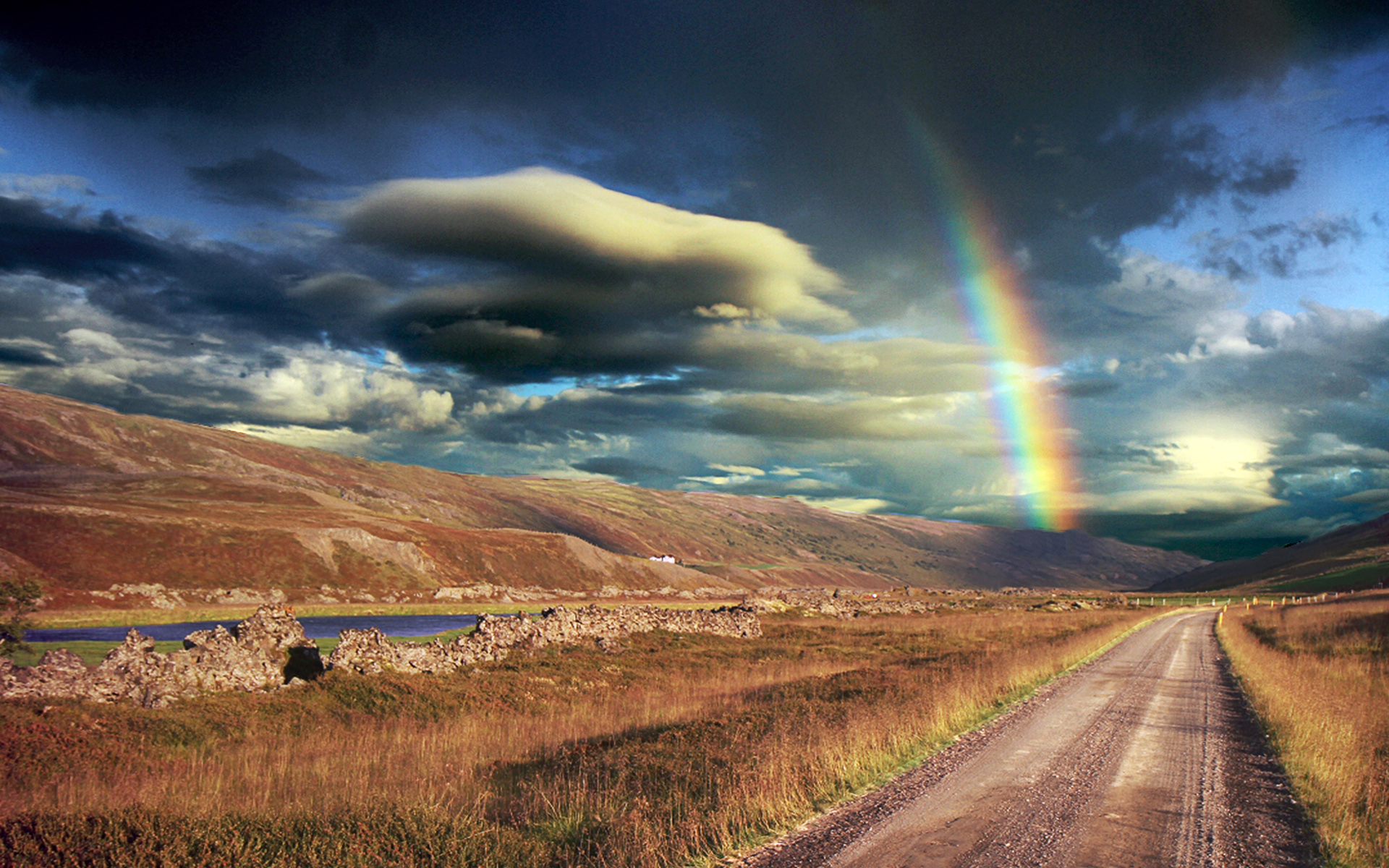 Laden Sie das Regenbogen, Erde/natur-Bild kostenlos auf Ihren PC-Desktop herunter