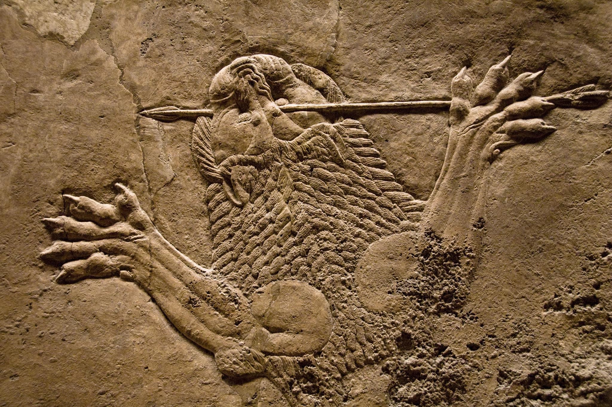 595042 Hintergrundbild herunterladen künstlerisch, assyrien: löwenjagden - Bildschirmschoner und Bilder kostenlos